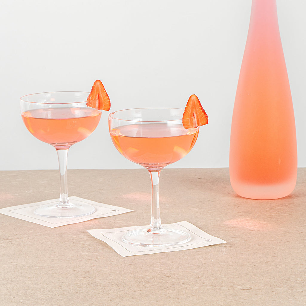 Vetri 8 oz Coupe Cocktail Glass - 3 3/4" x 3 3/4" x 5 1/4" - 24 count box
