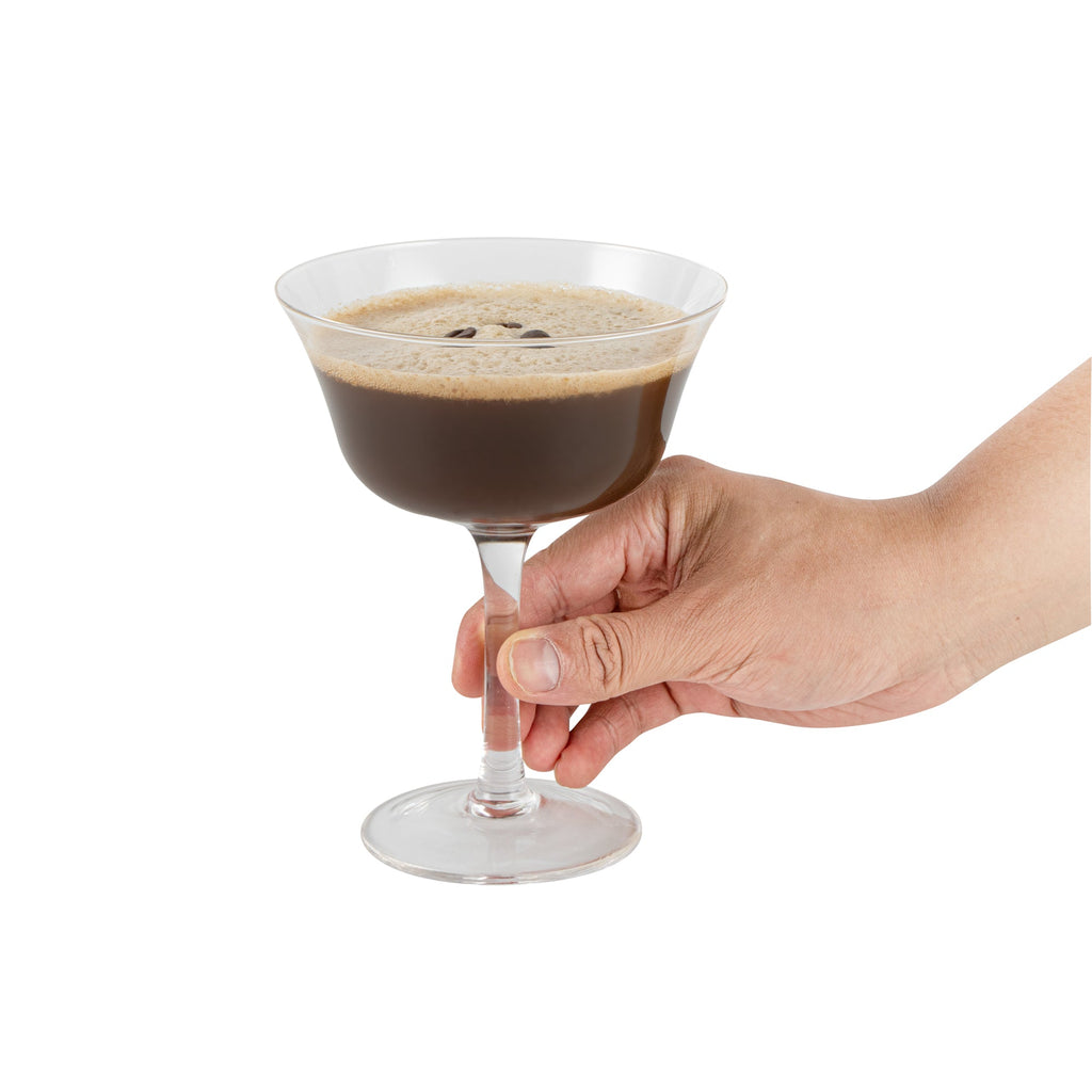 Vetri 13 oz Flared Coupe Glass - 4 1/2" x 4 1/2" x 6" - 6 count box