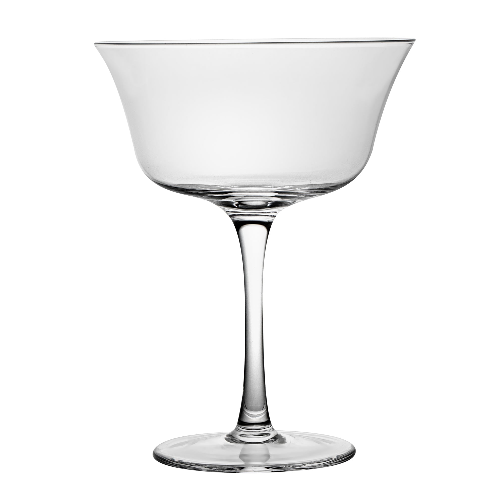 Vetri 13 oz Flared Coupe Glass - 4 1/2" x 4 1/2" x 6" - 6 count box