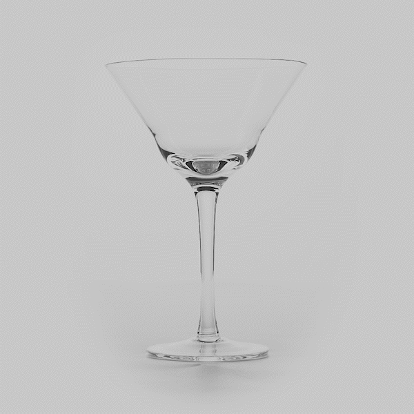 Vetri 9 oz Martini Glass - 4 1/2" x 4 1/2" x 6 1/2" - 24 count box