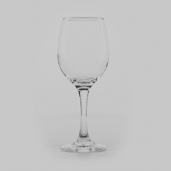 Vetri 11 oz All-Purpose Wine Glass - 2 1/2" x 2 1/2" x 7 3/4" - 24 count box