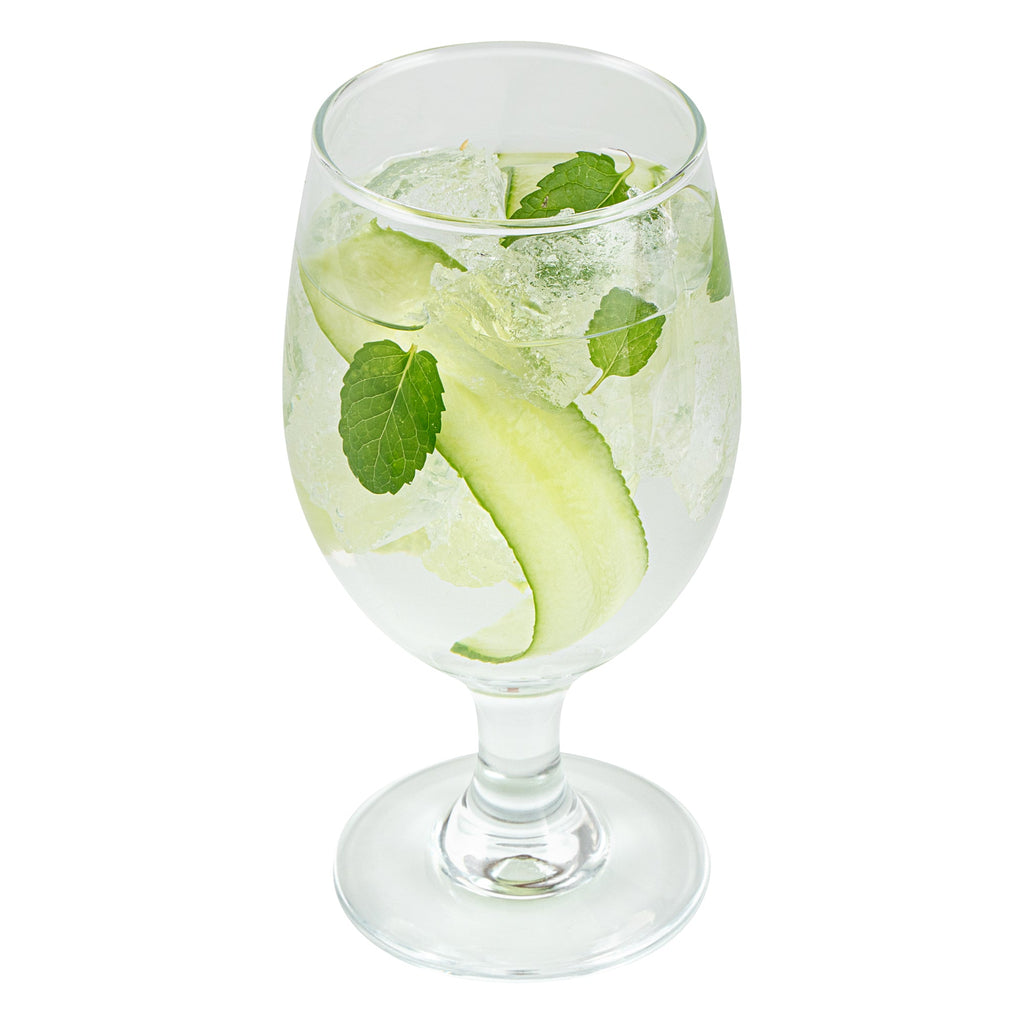 Vetri 14 oz Water Goblet Glass - 2 3/4" x 2 3/4" x 6 1/2" - 6 count box