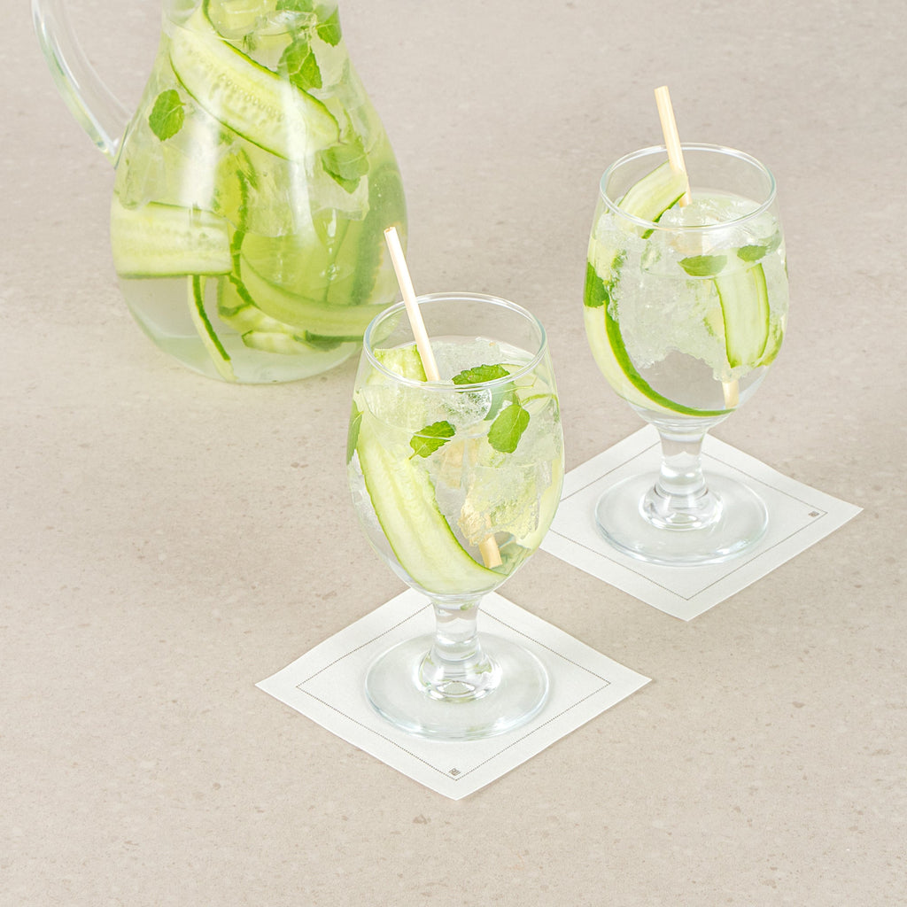 Vetri 14 oz Water Goblet Glass - 2 3/4" x 2 3/4" x 6 1/2" - 6 count box