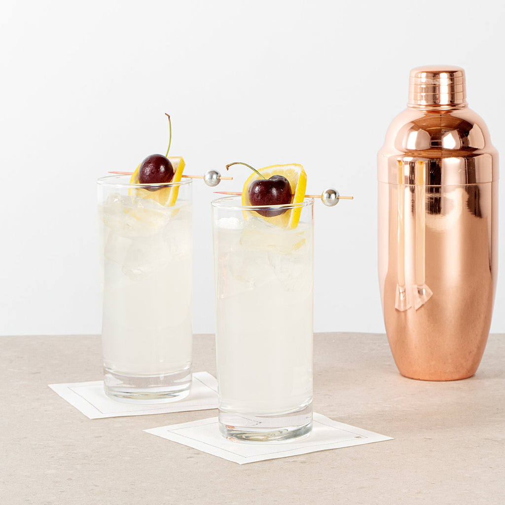 Vetri 12 oz Collins Glass - 2 1/2" x 2 1/2" x 6" - 24 count box