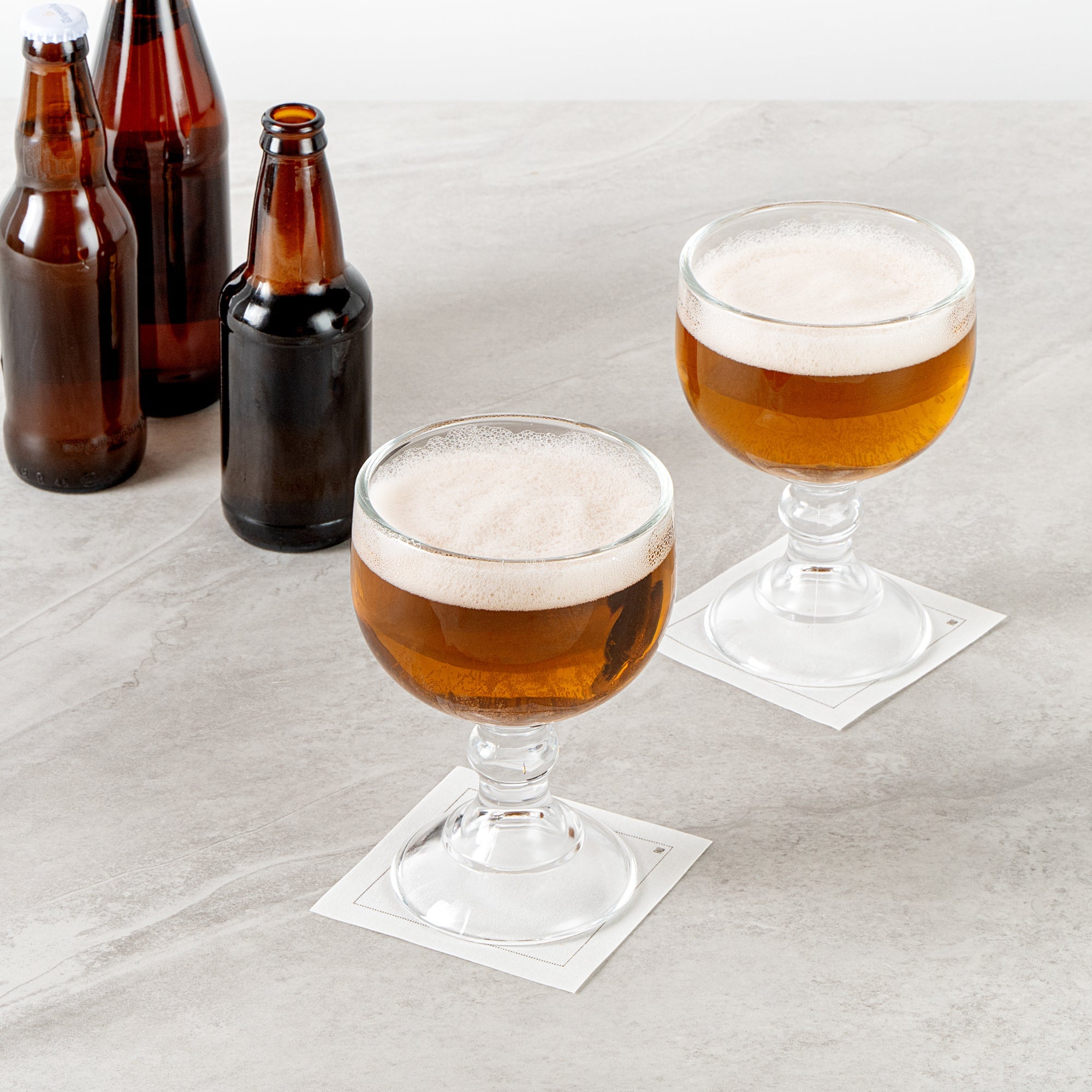 Vetri 18 oz Schooner Glass - 4 1/2" x 4 1/2" x 7" - 24 count box