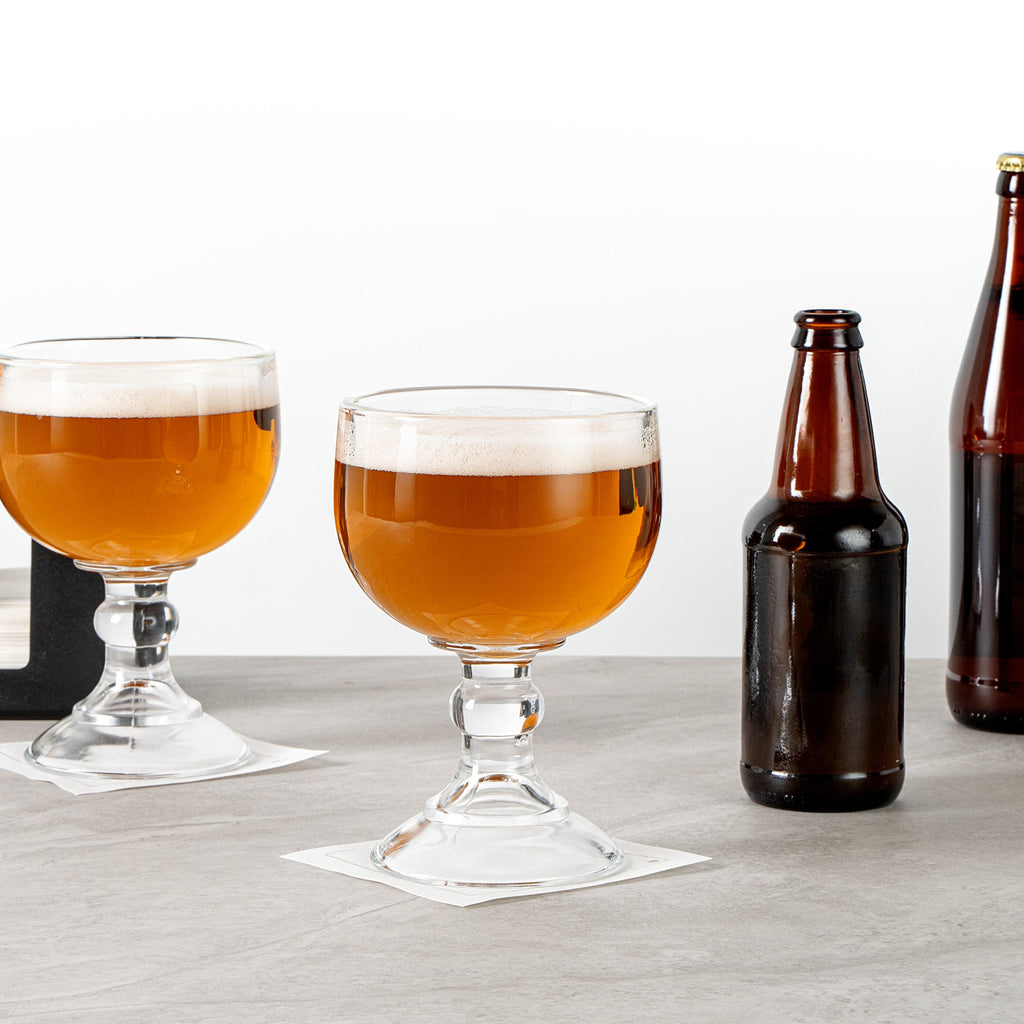 Vetri 18 oz Schooner Glass - 4 1/2" x 4 1/2" x 7" - 24 count box