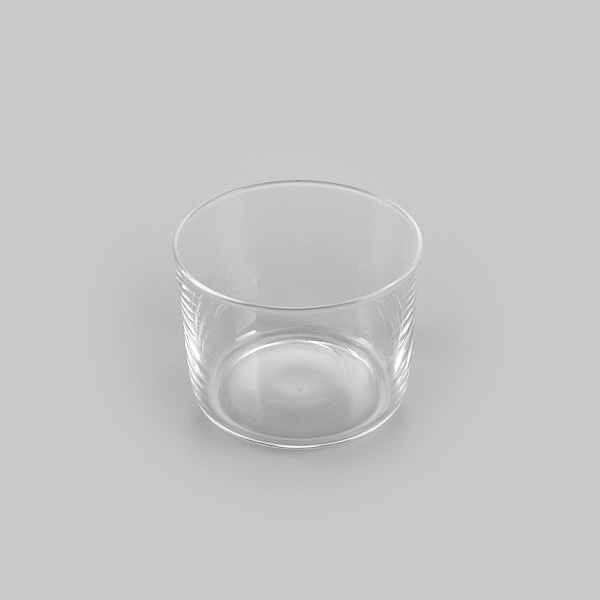 Vetri 8 oz Spanish Rocks Glass / Tumbler - 3 1/4" x 3 1/4" x 2 1/2" - 24 count box
