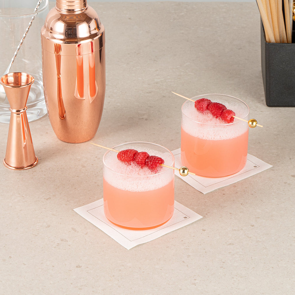 Vetri 13 oz Spanish Double Rocks Glass / Tumbler - 3 1/2" x 3 1/2" x 3 1/4" - 6 count box