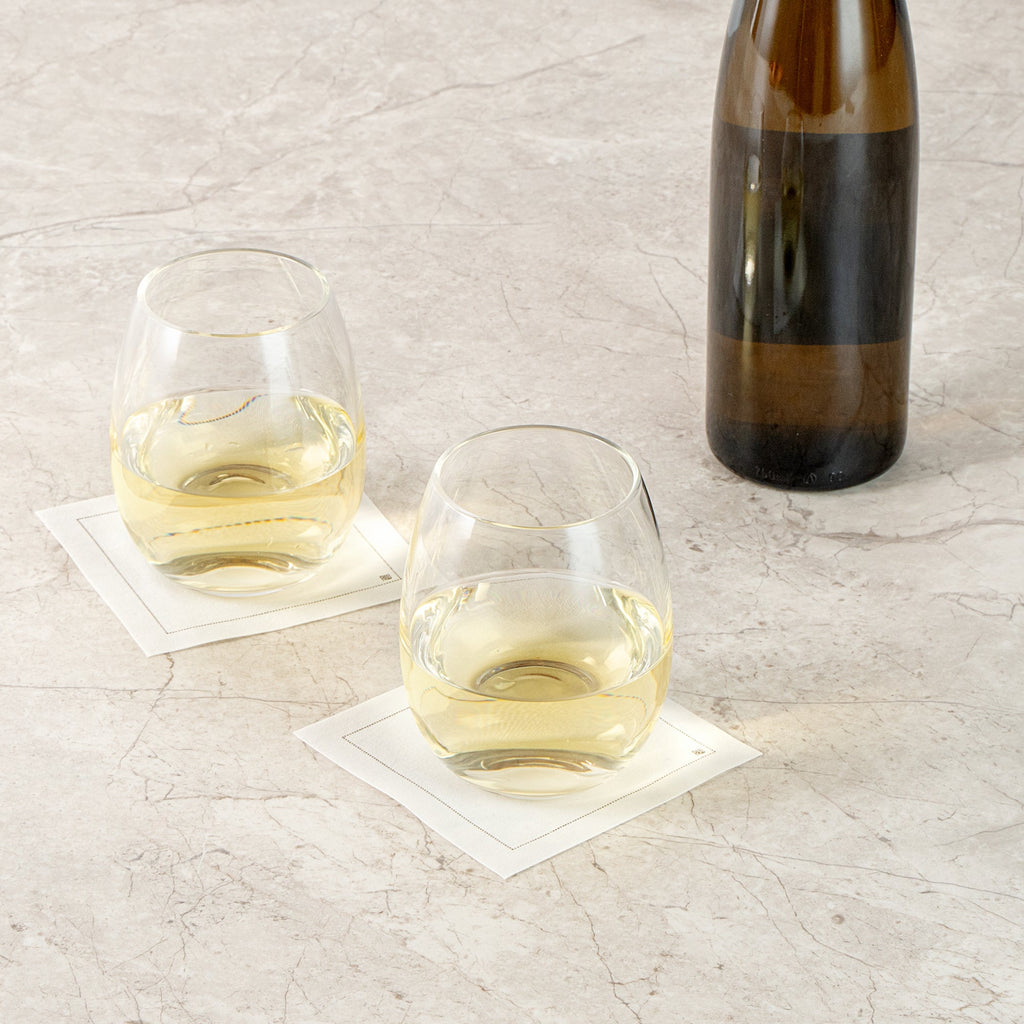 Vetri 15 oz Stemless Wine Glass - 3 3/4" x 3 3/4" x 4 1/4" - 24 count box