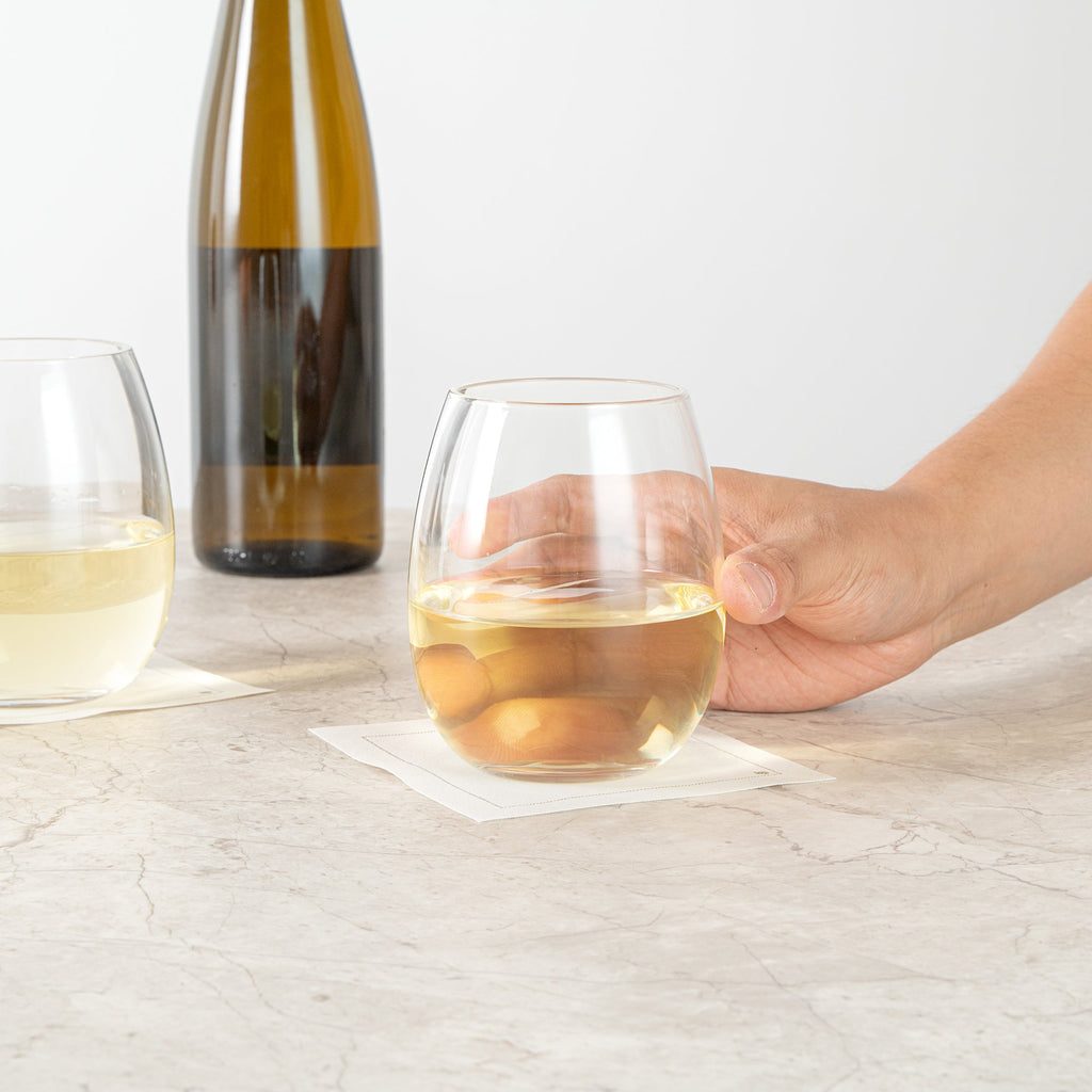 Vetri 15 oz Stemless Wine Glass - 3 3/4" x 3 3/4" x 4 1/4" - 24 count box