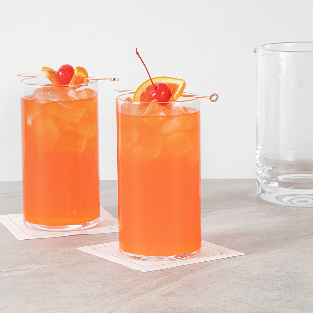 Vetri 16 oz Beverage Glass - 3" x 3" x 5 1/2" - 6 count box