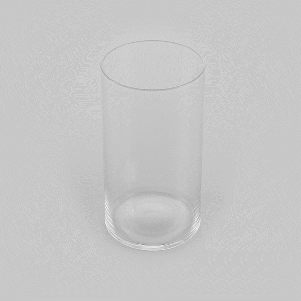 Vetri 16 oz Beverage Glass - 3" x 3" x 5 1/2" - 6 count box