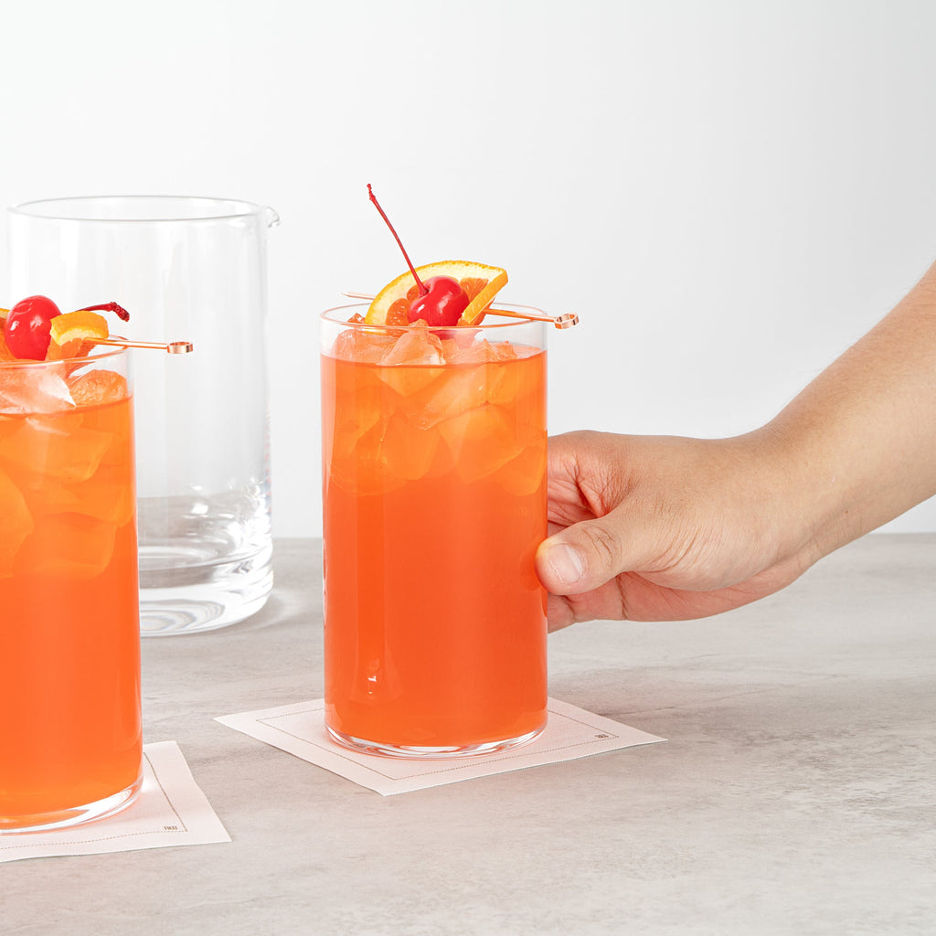 Vetri 16 oz Beverage Glass - 3" x 3" x 5 1/2" - 24 count box