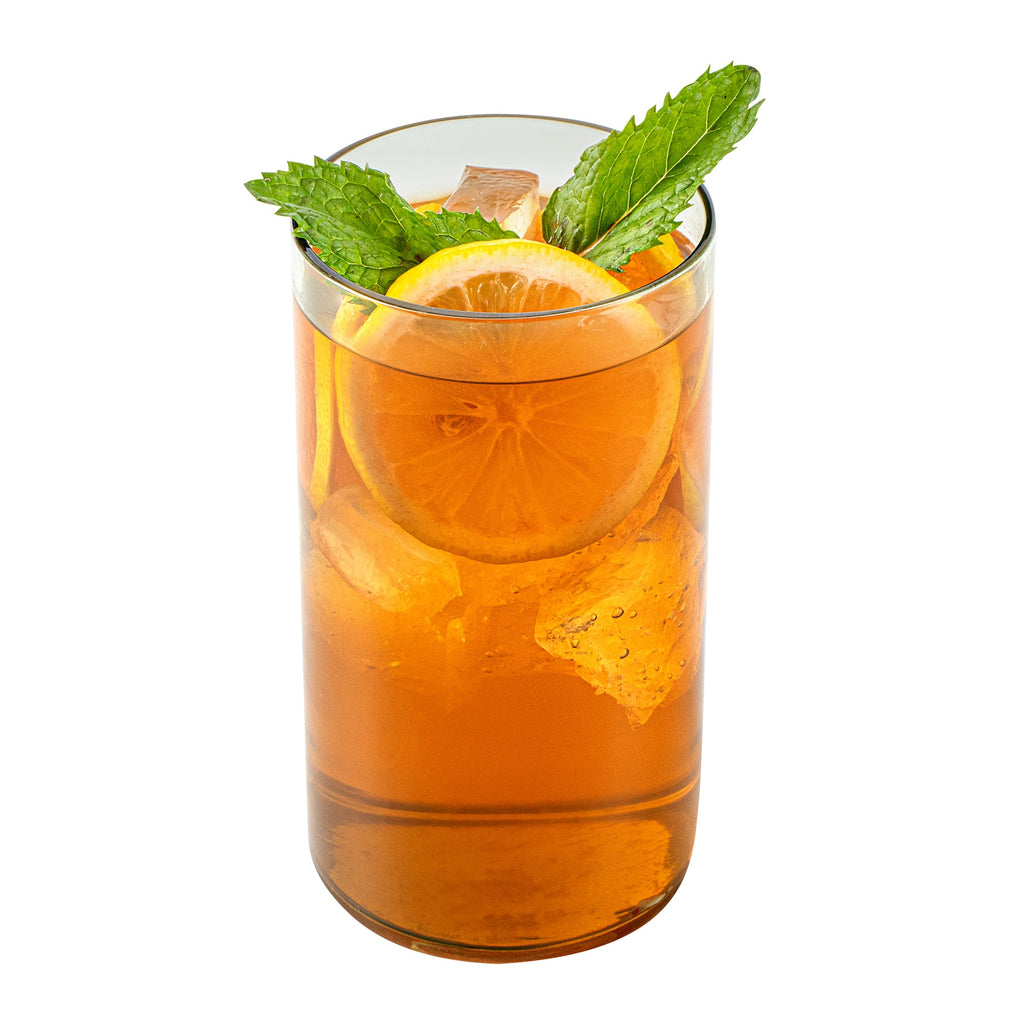Vetri 16 oz Green Beverage Glass - 3" x 3" x 5 1/2" - 6 count box