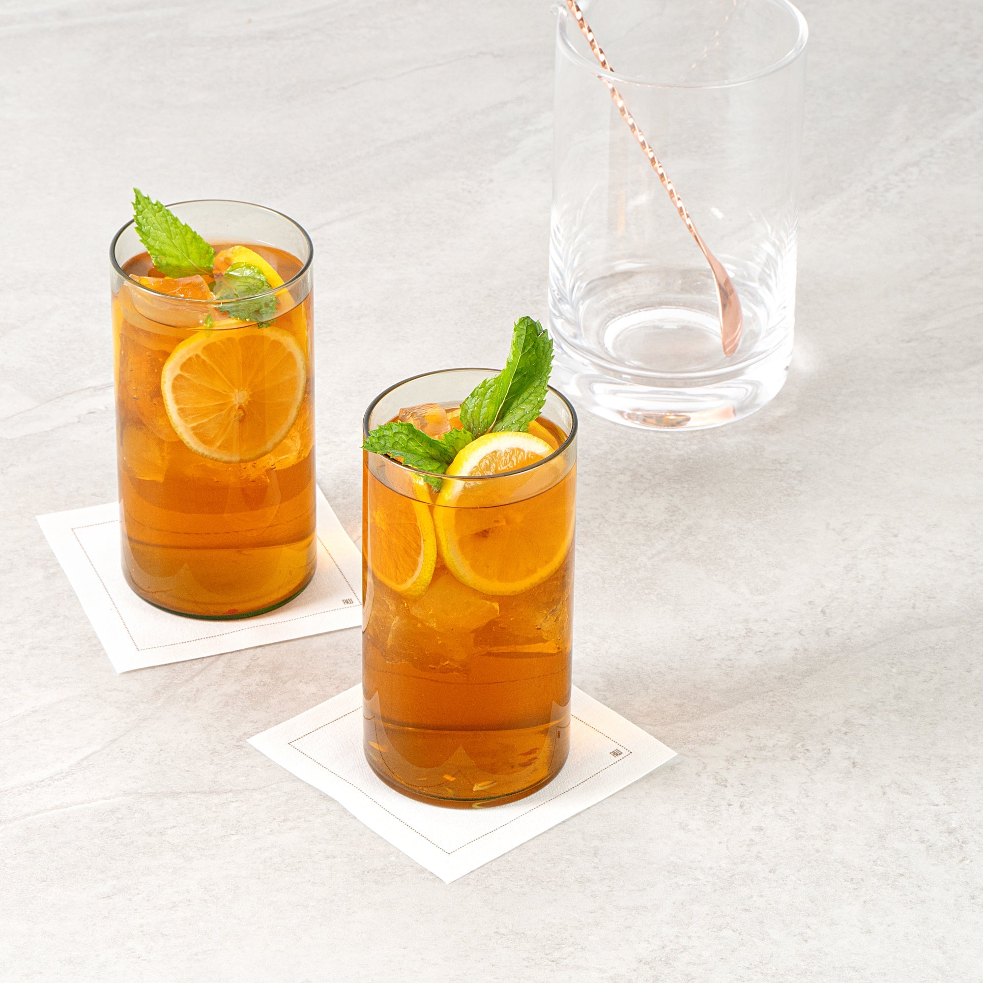 Vetri 16 oz Green Beverage Glass - 3" x 3" x 5 1/2" - 6 count box