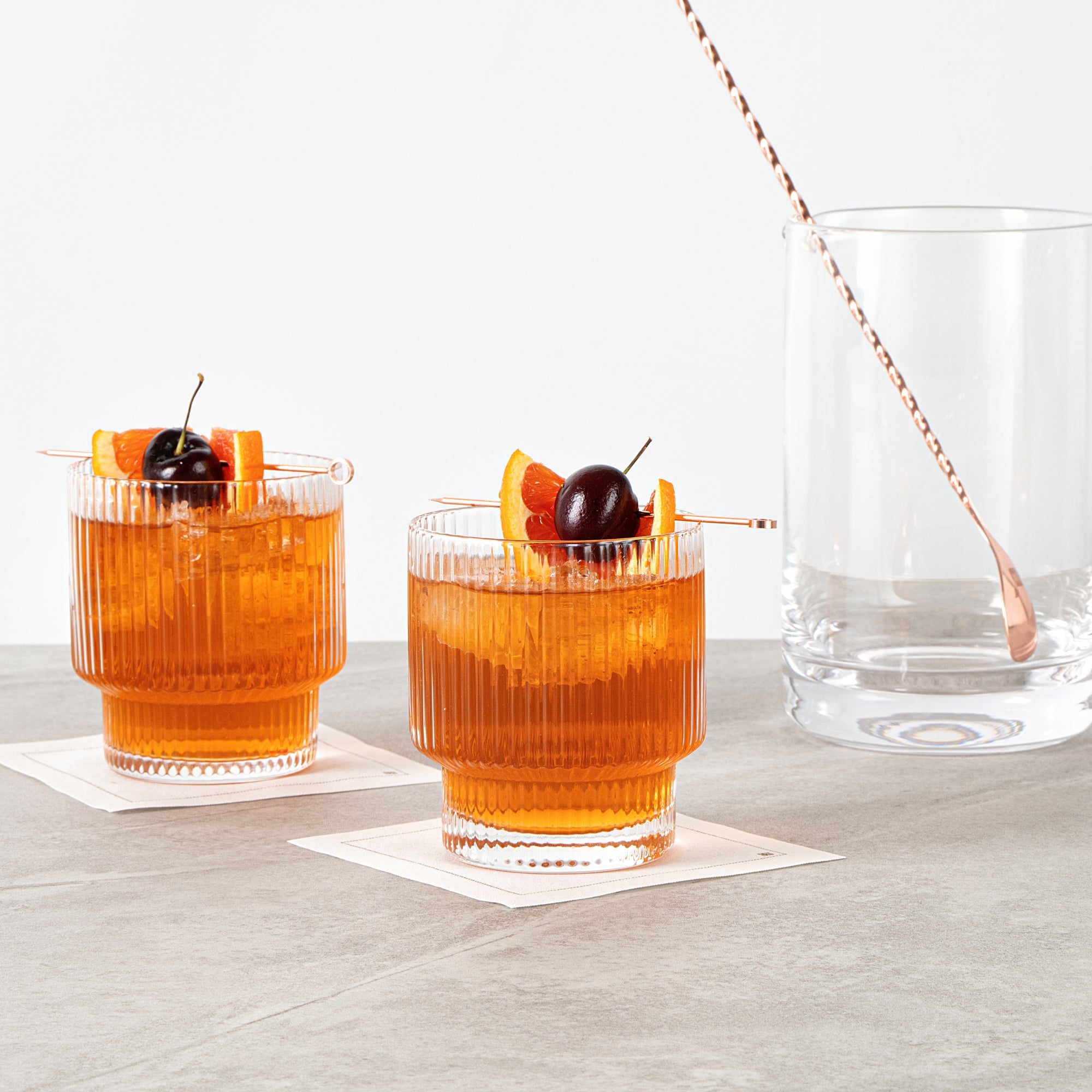 Vetri 10 oz Rocks / Old Fashioned Glass - 3 1/4" x 3 1/4" x 3 3/4" - 24 count box