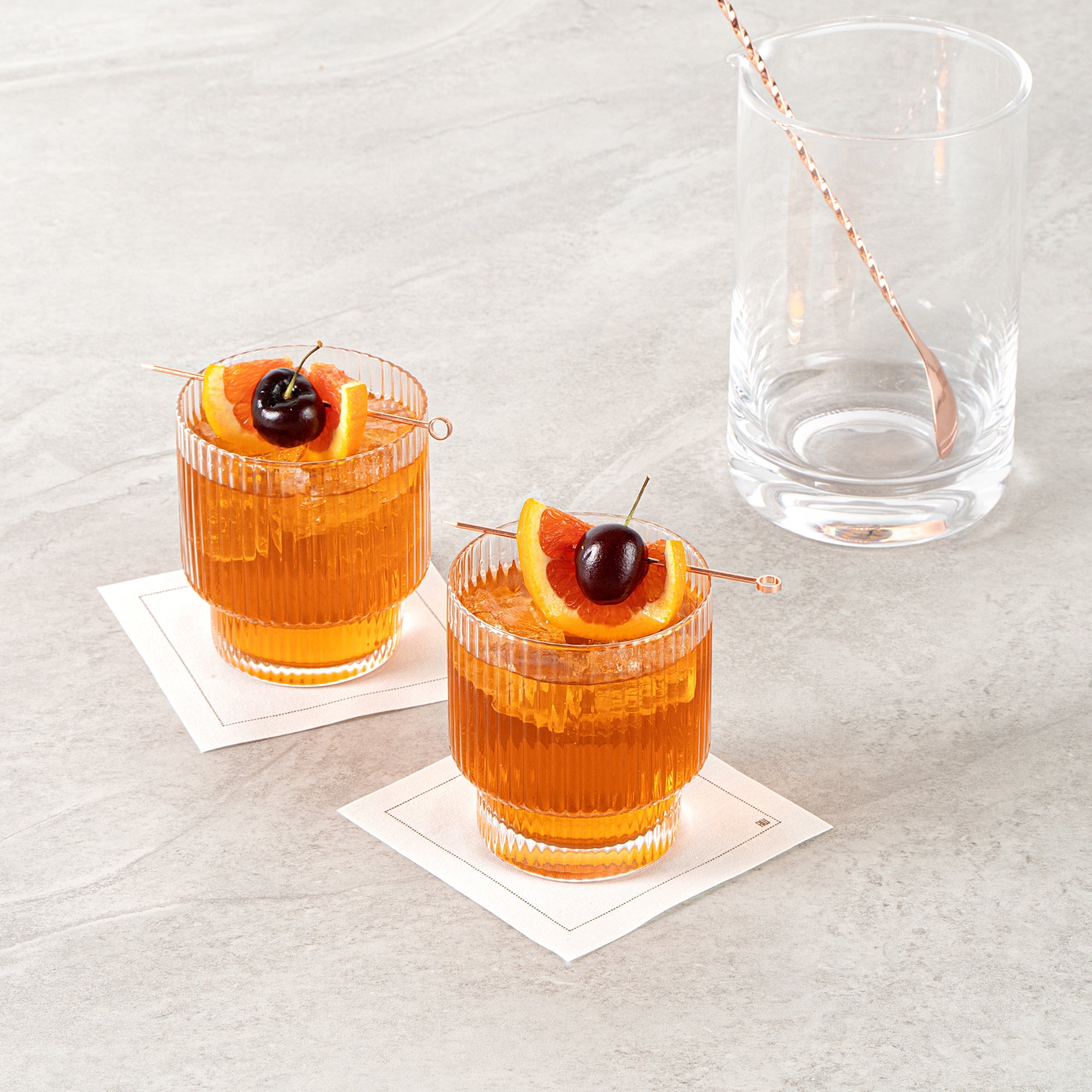Vetri 10 oz Rocks / Old Fashioned Glass - 3 1/4" x 3 1/4" x 3 3/4" - 6 count box