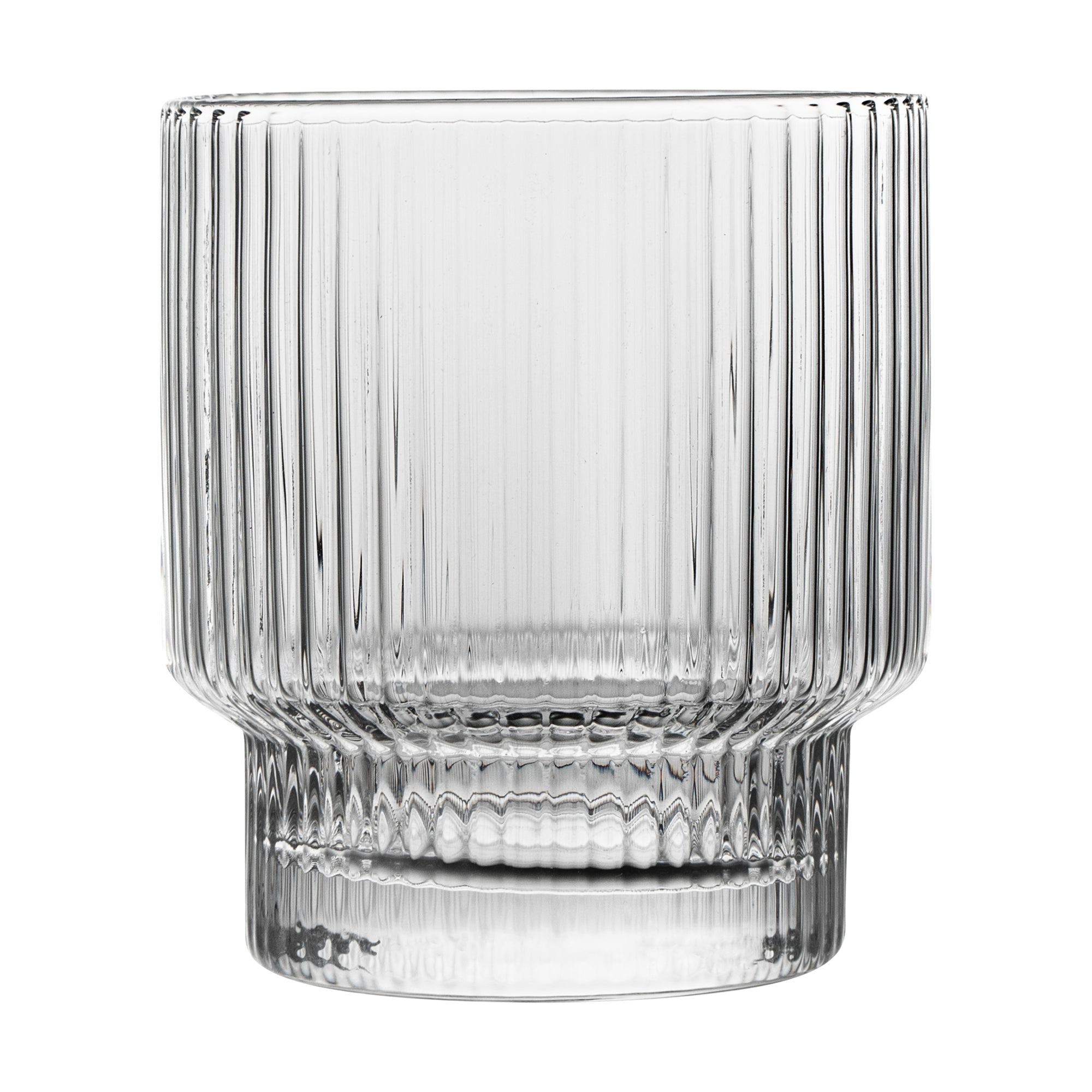 Vetri 10 oz Rocks / Old Fashioned Glass - 3 1/4" x 3 1/4" x 3 3/4" - 24 count box