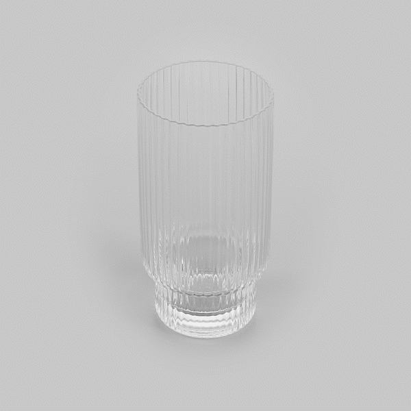 Vetri 13 oz Highball Glass - 2 3/4" x 2 3/4" x 5 1/2" - 24 count box
