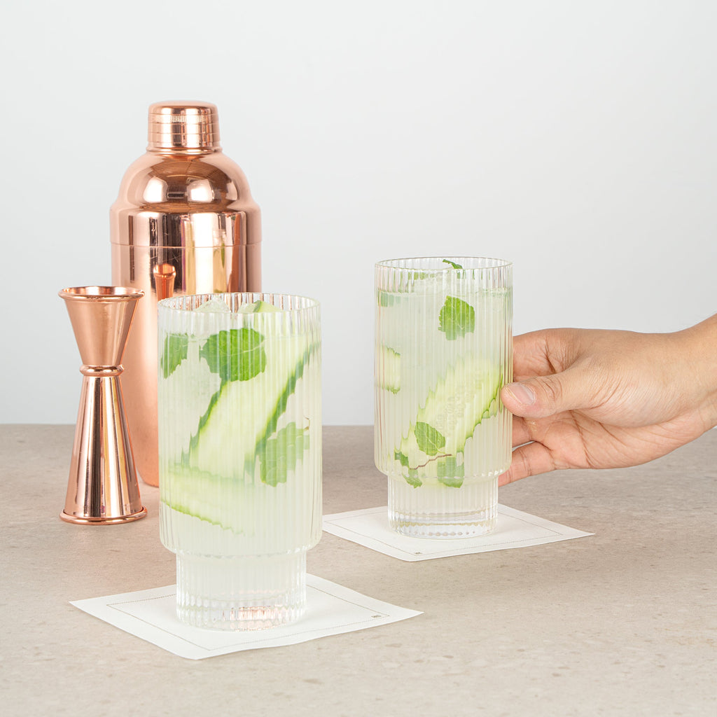 Vetri 13 oz Highball Glass - 2 3/4" x 2 3/4" x 5 1/2" - 24 count box