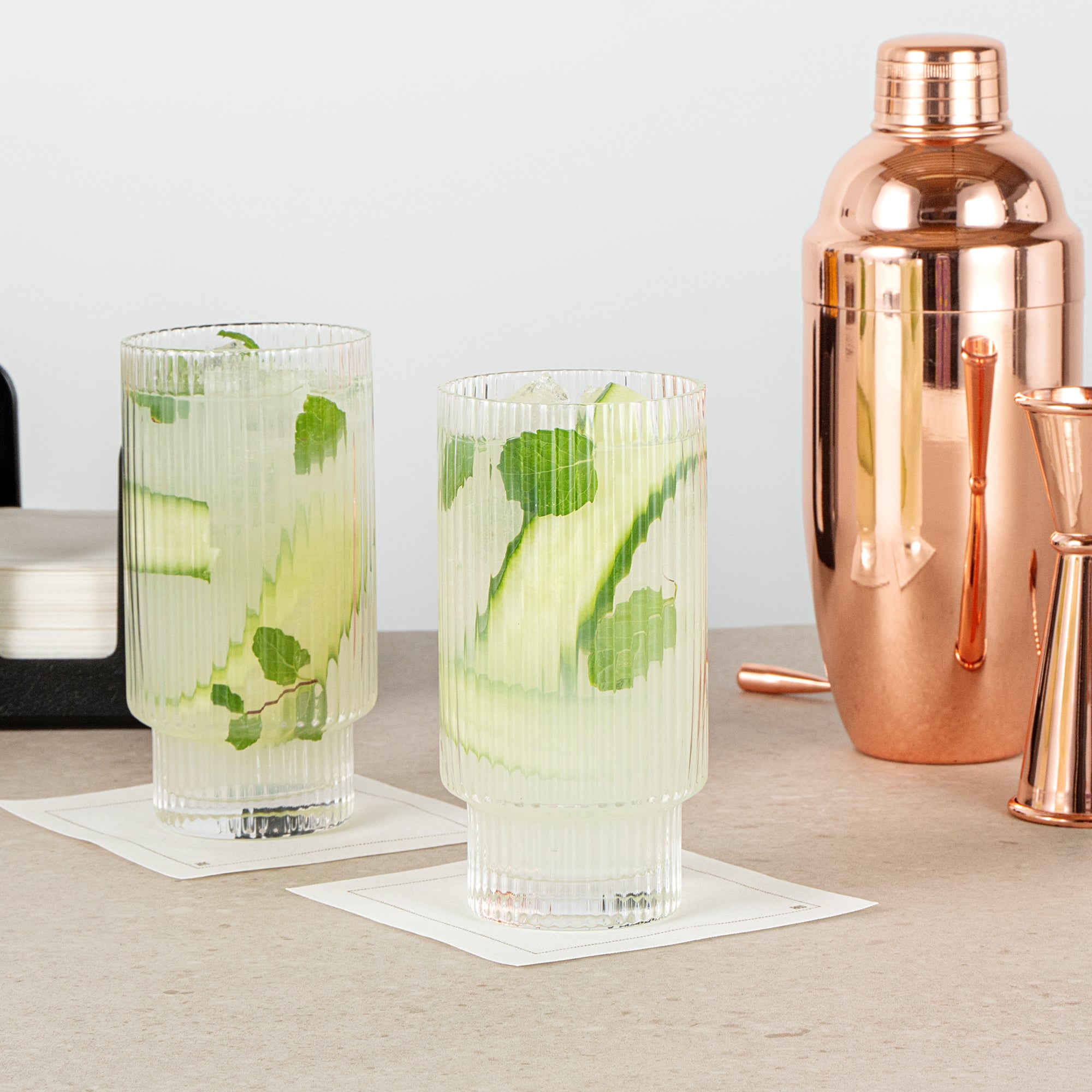 Vetri 13 oz Highball Glass - 2 3/4" x 2 3/4" x 5 1/2" - 24 count box