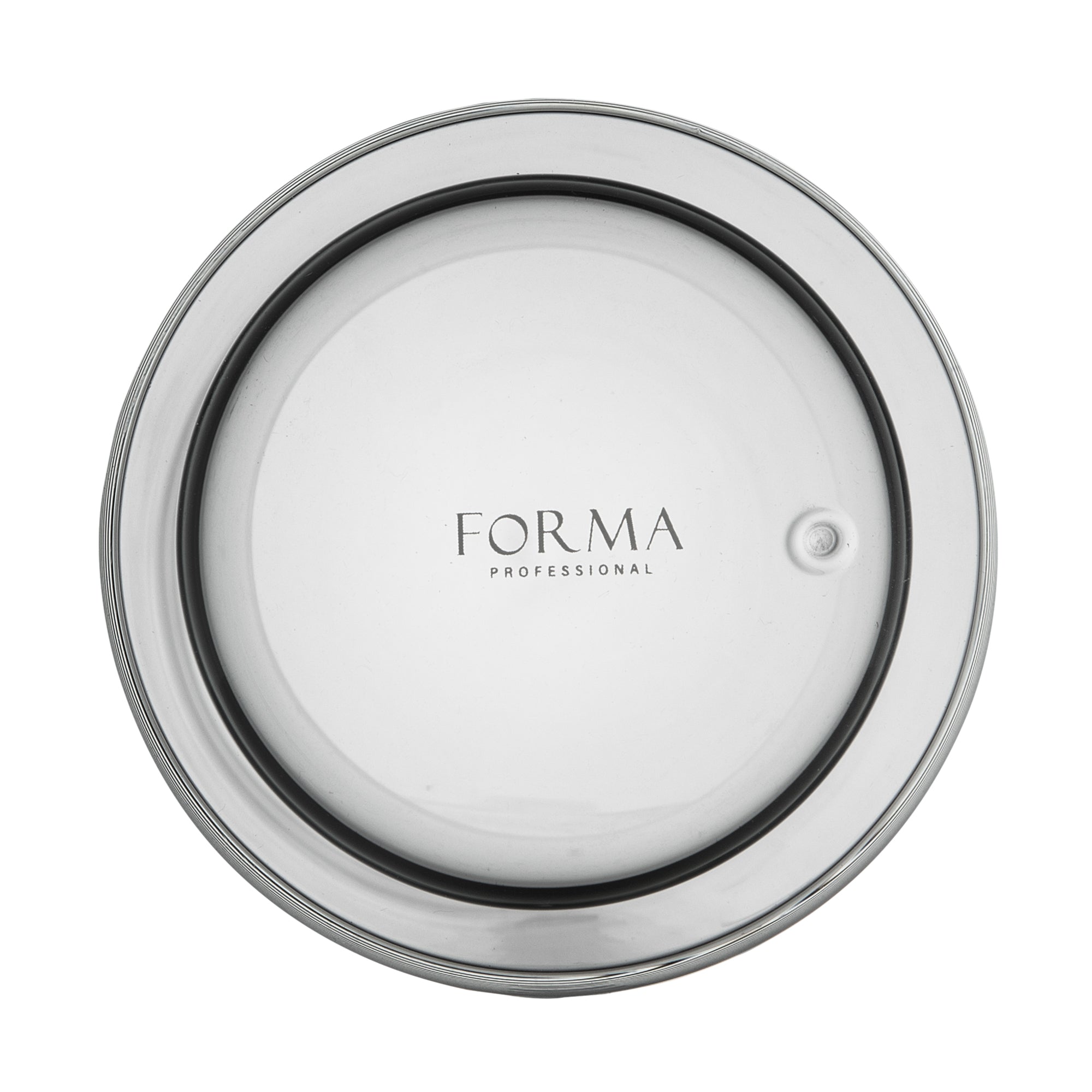 Forma Professional 9 oz Gray Glass Tumbler - Double Wall, Borosilicate - 3 1/4" x 3 1/4" x 4" - 12 count box