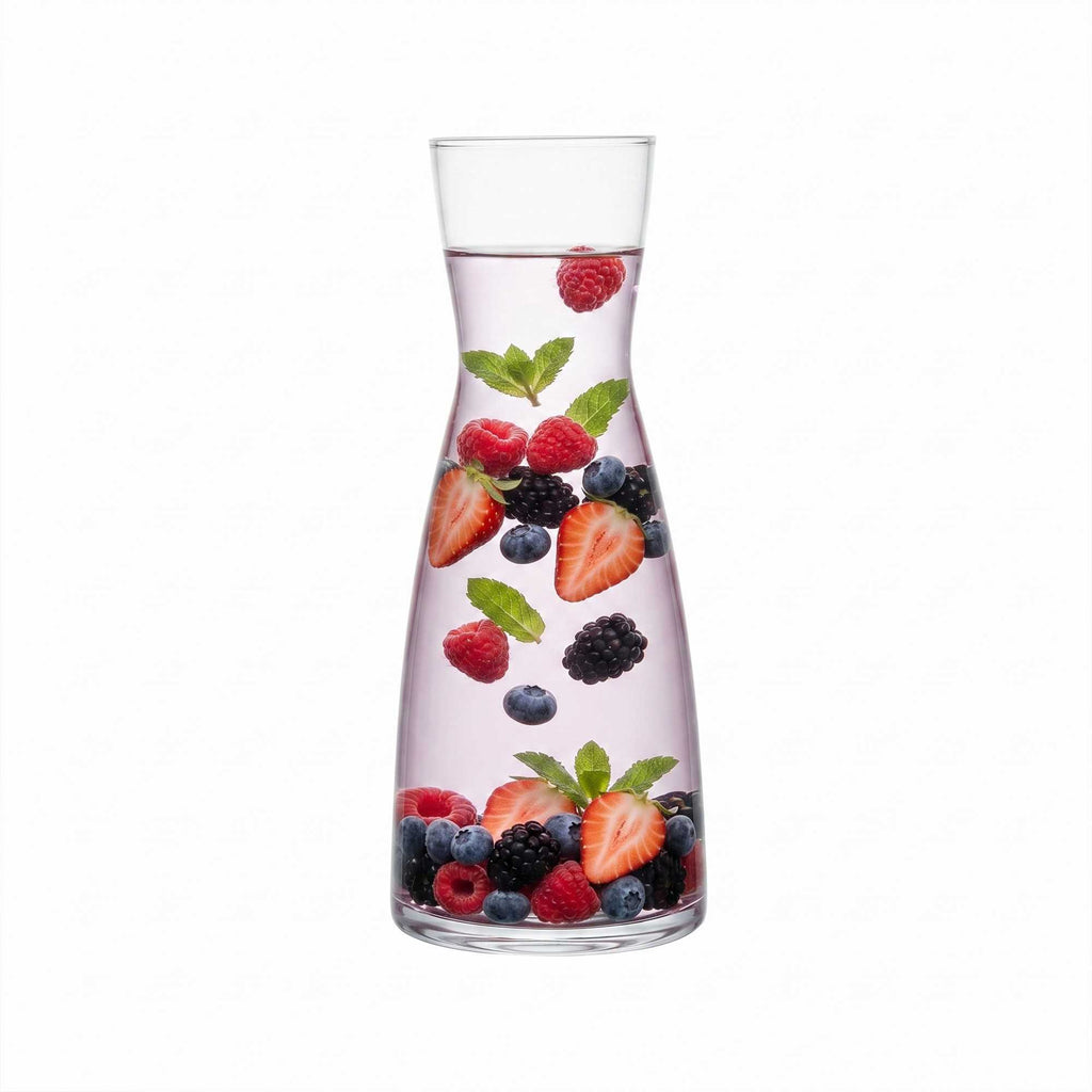 Vetri 1L Clear Glass Carafe - 1 count box
