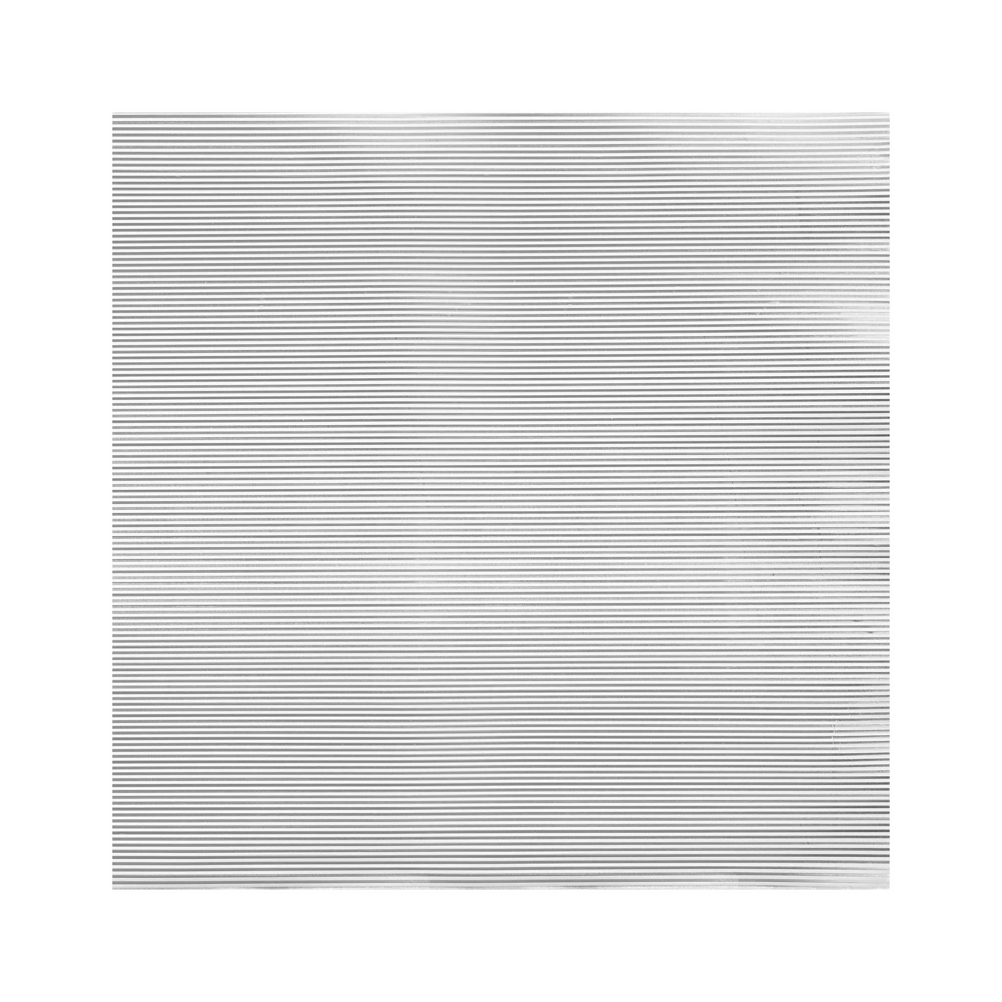 Foil Lux Silver Aluminum Wrap and Basket Liner - Ripple - 12" x 12" - 500 count box