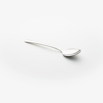 Speculo 18/10 Stainless Steel Dessert Spoon - 7" - 2 count box