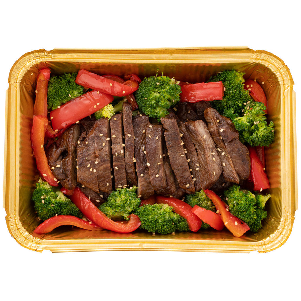 Foil Lux 41 oz Rectangle Black and Gold Aluminum Container - 8 3/4" x 6" x 2 1/4" - 200 count box