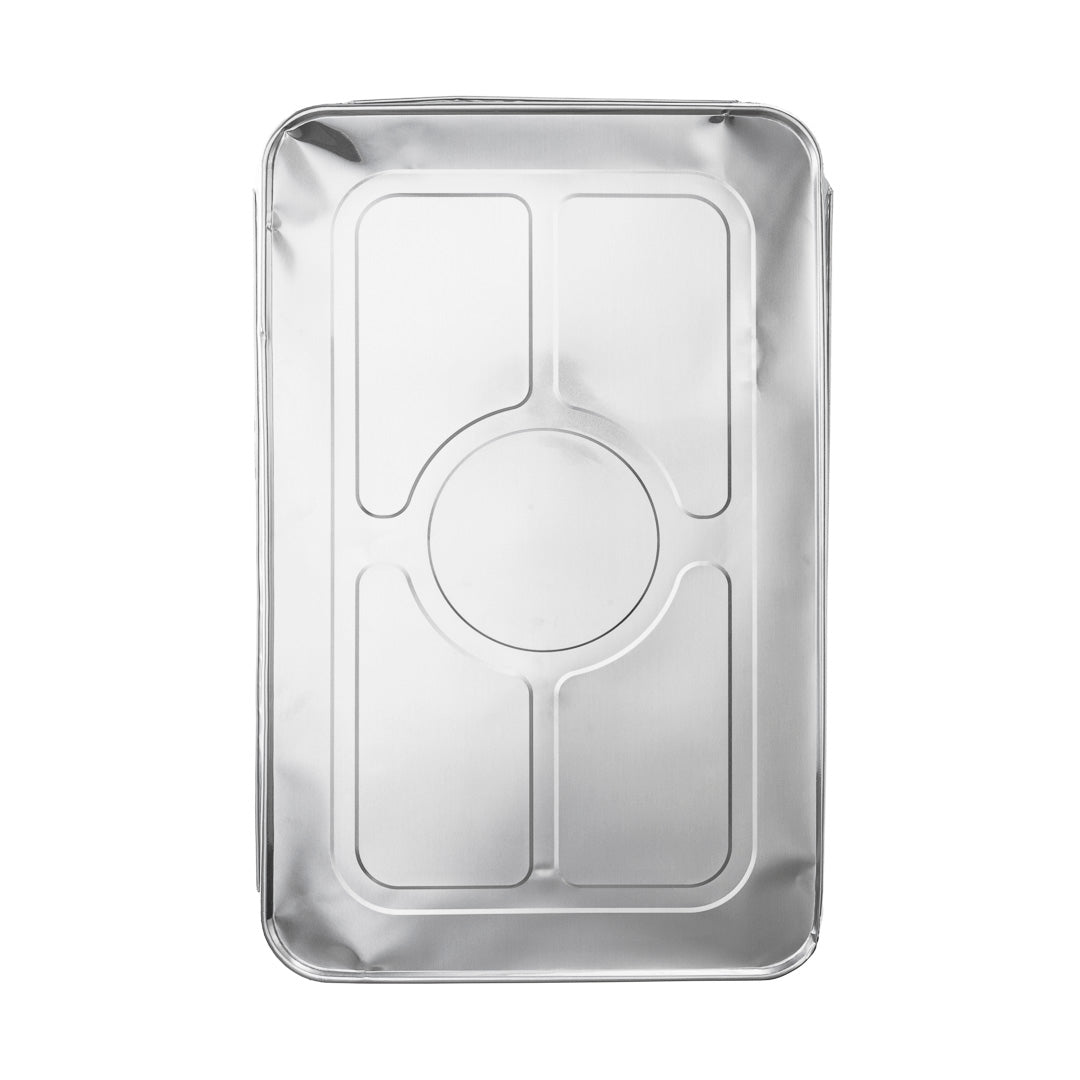 Foil Lux Aluminum Steam Table Pan Lid - Fits Full Size - 25 count box