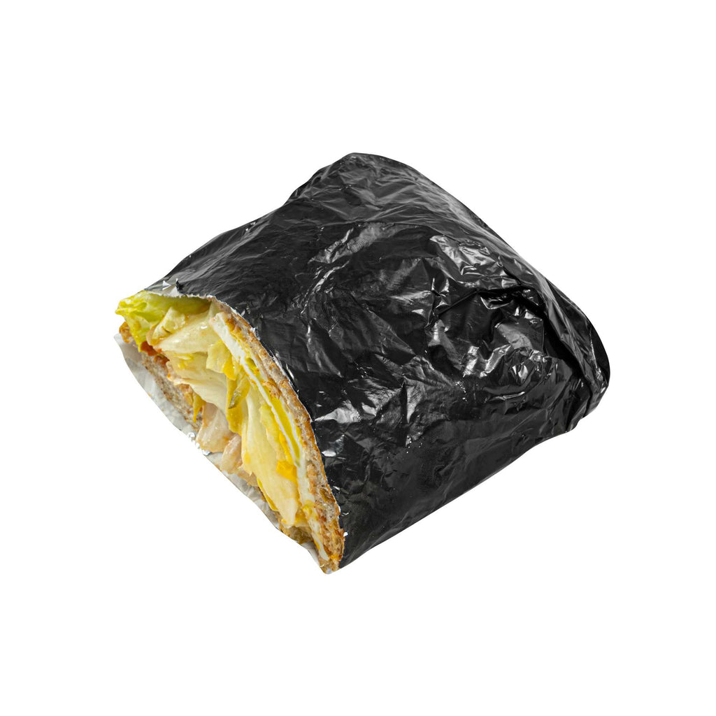 Foil Lux Black Aluminum Sandwich Wrap Sheet - Insulated - 16" x 14" - 500 count box