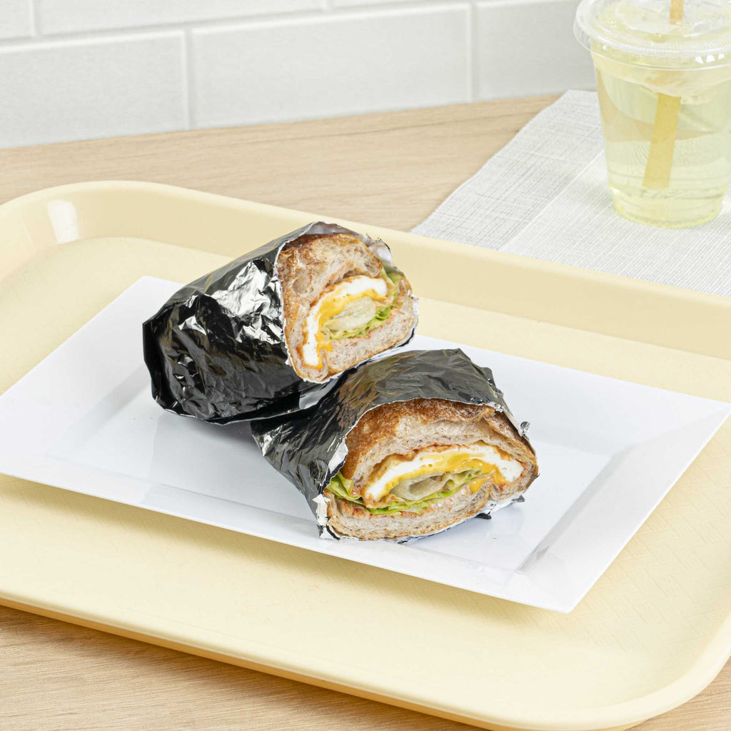 Foil Lux Black Aluminum Sandwich Wrap Sheet - Insulated - 16" x 14" - 500 count box