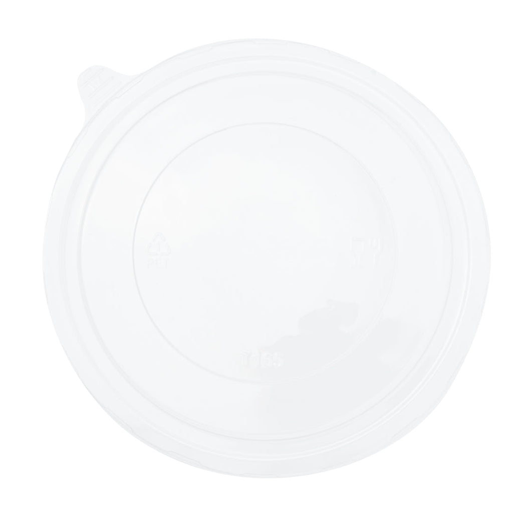 Foil Lux Clear Plastic Take Out Container Lid - Fits 37 and 42 oz - 200 count box