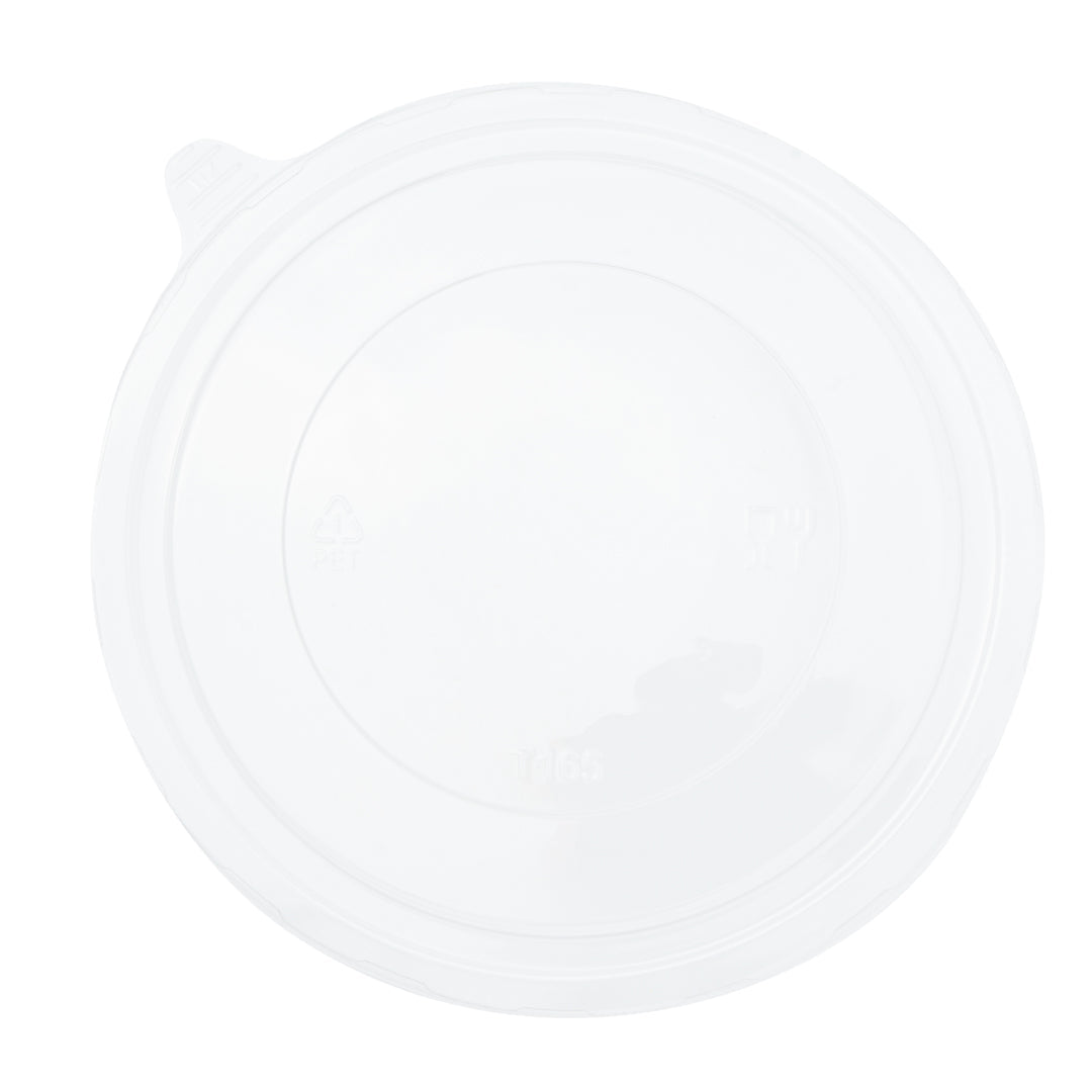 Foil Lux Clear Plastic Take Out Container Lid - Fits 37 and 42 oz - 200 count box