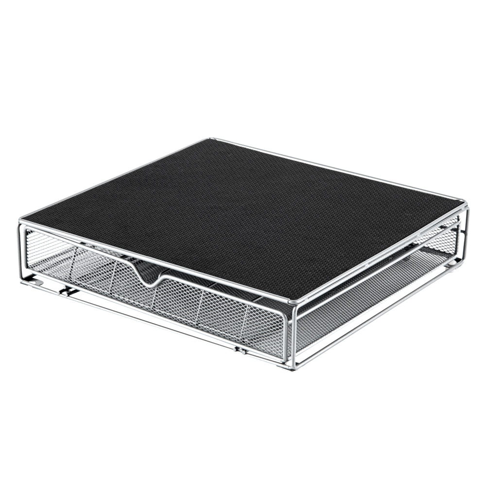 Restpresso Iron Coffee Pod / Capsule Storage Drawer - Holds 36 K-Cups - 13" x 12 1/4" x 3" - 1 count box