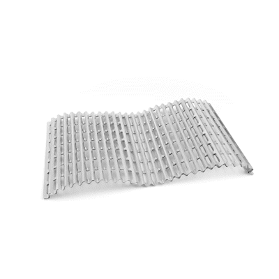 Foil Lux Aluminum Disposable Grill Liner - 19 3/4" x 12" - 200 count box