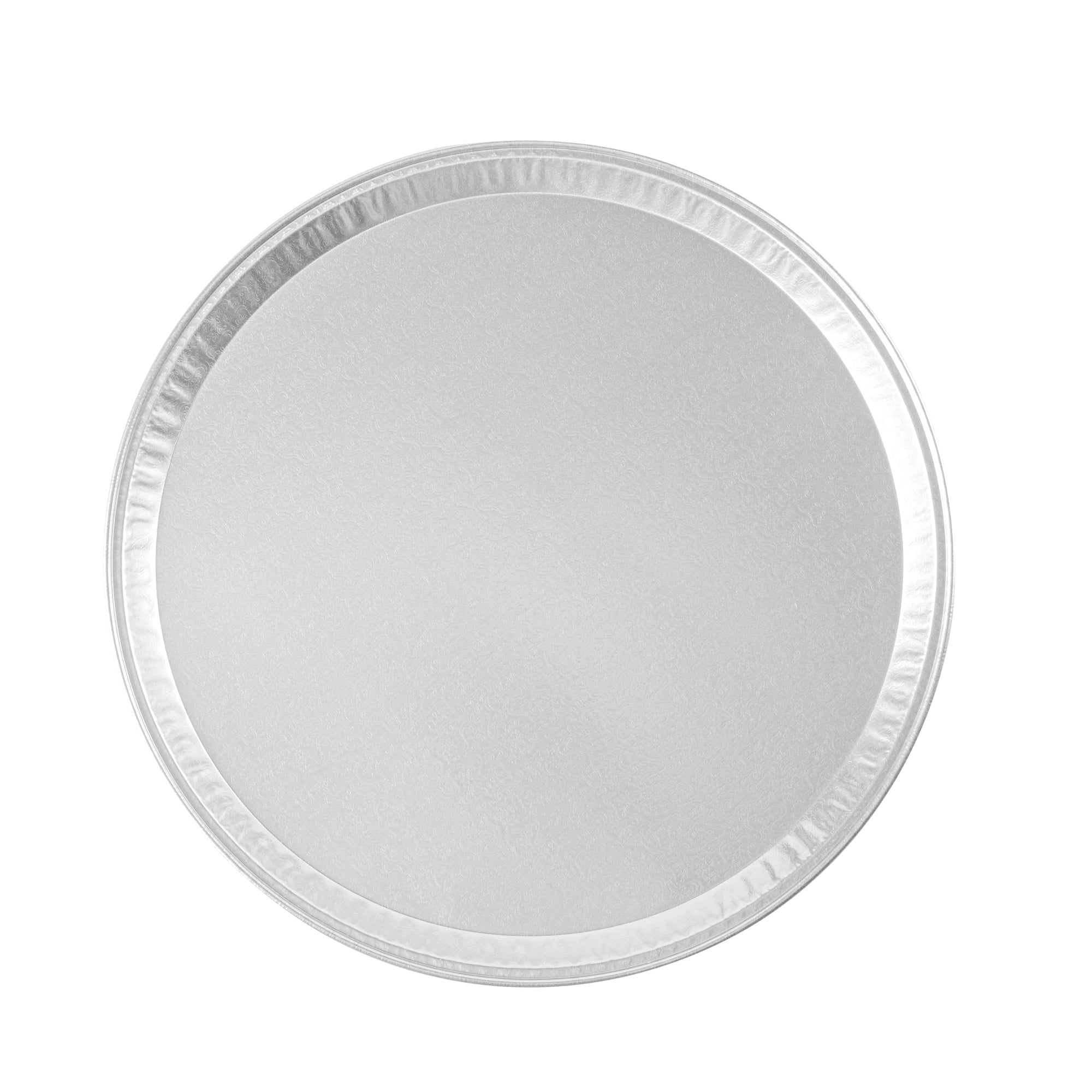 Foil Lux Round Aluminum Catering Tray - 18" - 10 count box