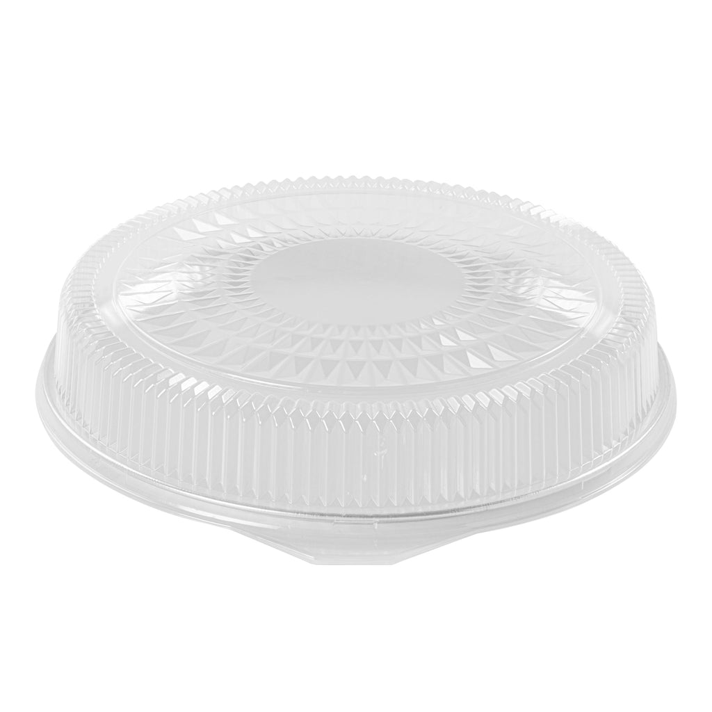 Foil Lux Round Aluminum Catering Tray - 18" - 10 count box