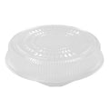 Foil Lux Round Clear Plastic Dome Lid - Fits 18" Catering Tray - 10 count box