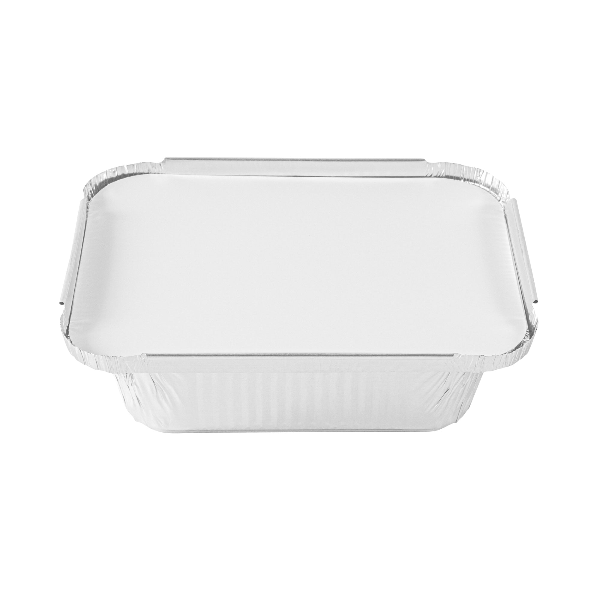Foil Lux 1 lb Oblong Aluminum Container - 5 3/4" x 4 3/4" x 1 1/2" - 100 count box