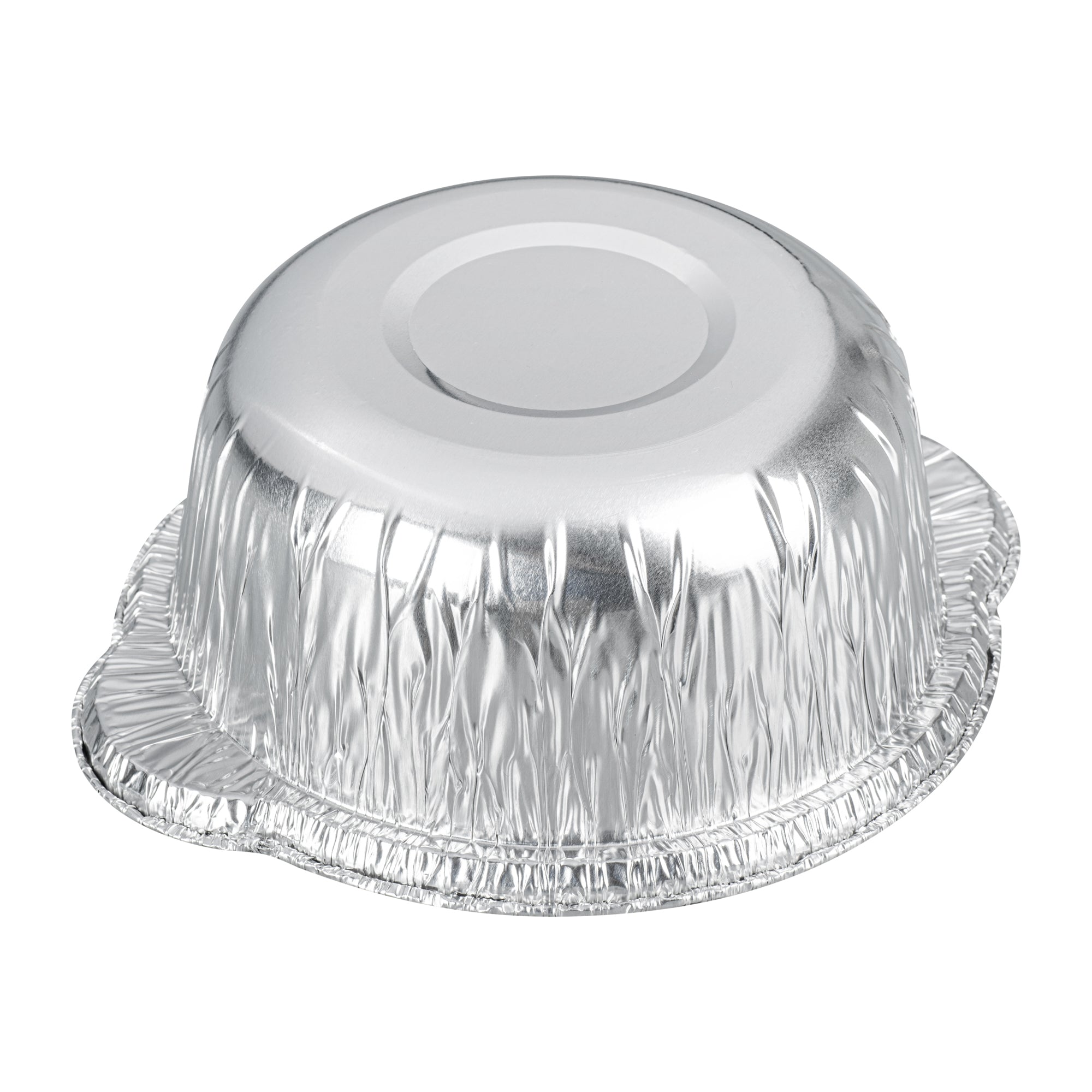 Foil Lux 34 oz Aluminum Foil Pot - with Lid - 8 1/4" x 7 1/4" x 3" - 100 count box