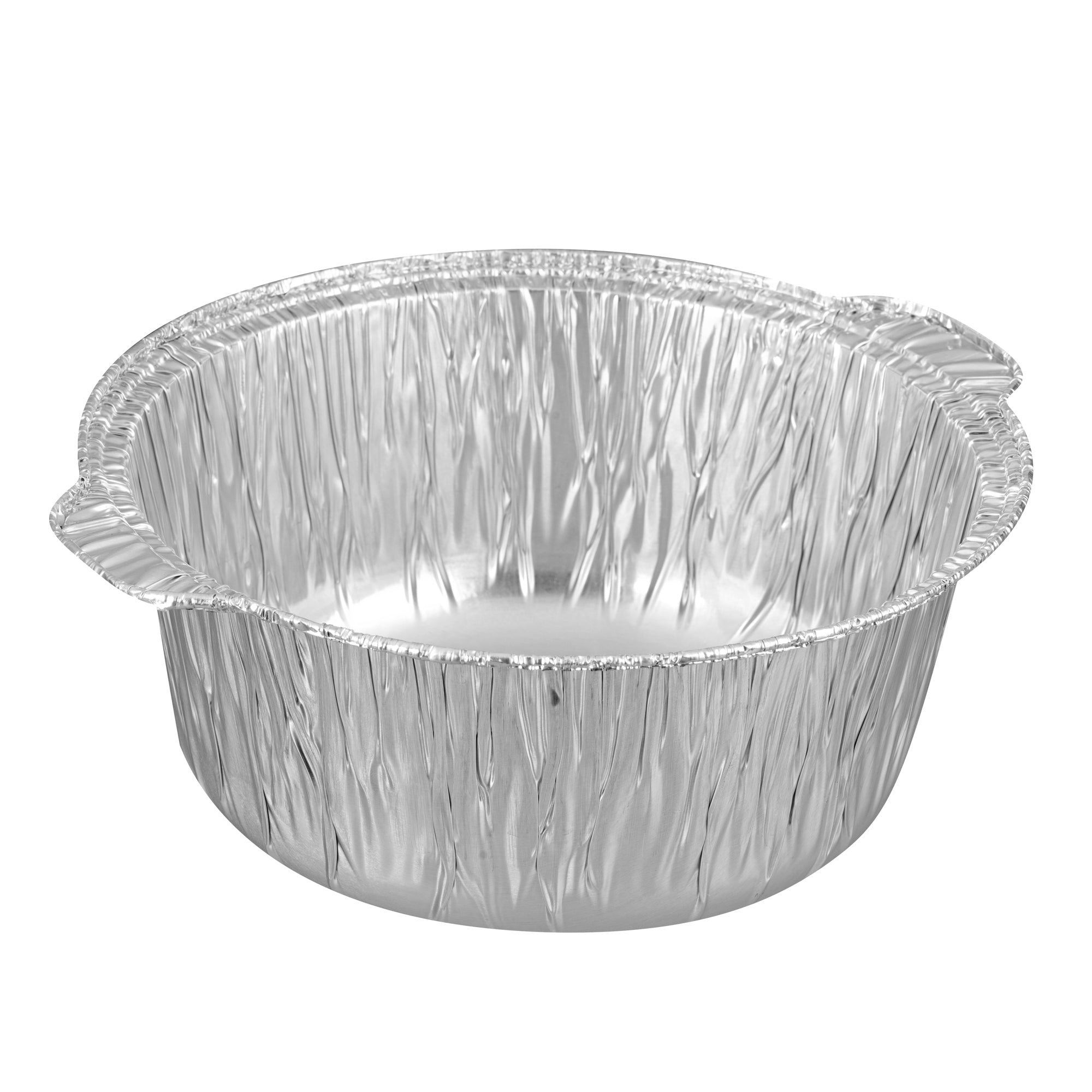 Foil Lux 4 qt Aluminum Foil Pot - with Lid - 11 1/2" x 10 1/4" x 4 3/4" - 100 count box