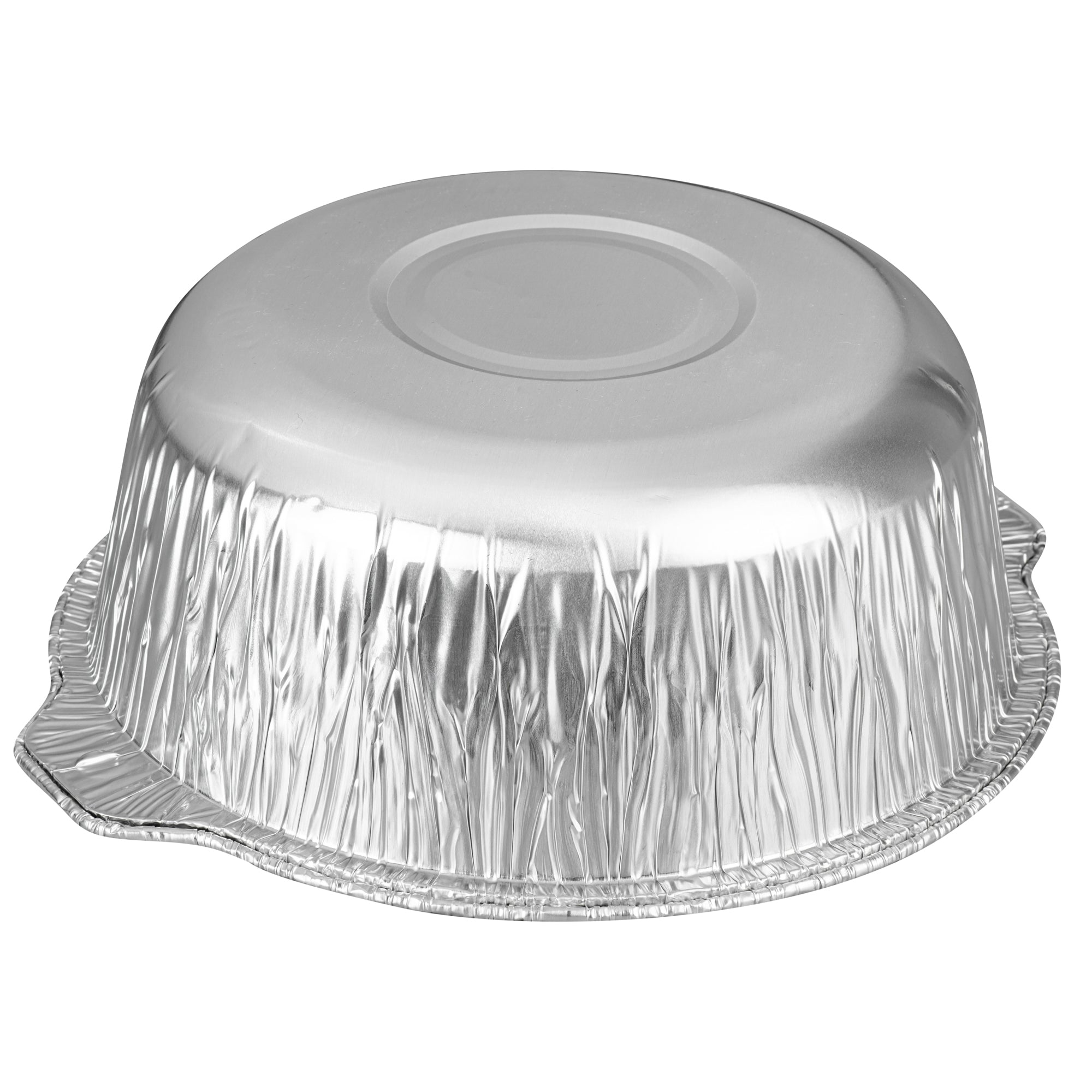 Foil Lux 6 qt Aluminum Foil Pot - with Lid - 13 1/2" x 12" x 4 3/4" - 100 count box