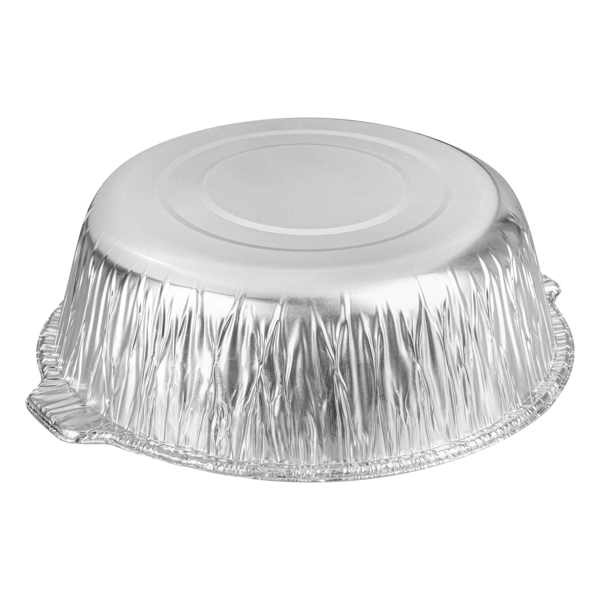 Foil Lux 8 qt Aluminum Foil Pot - with Lid - 15 1/4" x 14" x 4 3/4" - 10 count box