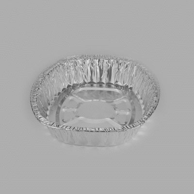 Foil Lux Oval Aluminum Foil Roast Pan - 18" x 14 1/4" x 3 1/4" - 50 count box