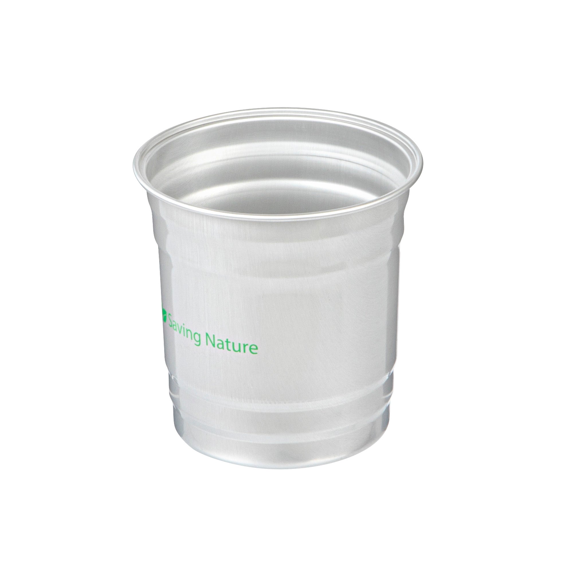 Saving Nature 10 oz Aluminum Drinking Cup - 3 1/2" x 3 1/2" x 3" - 100 count box