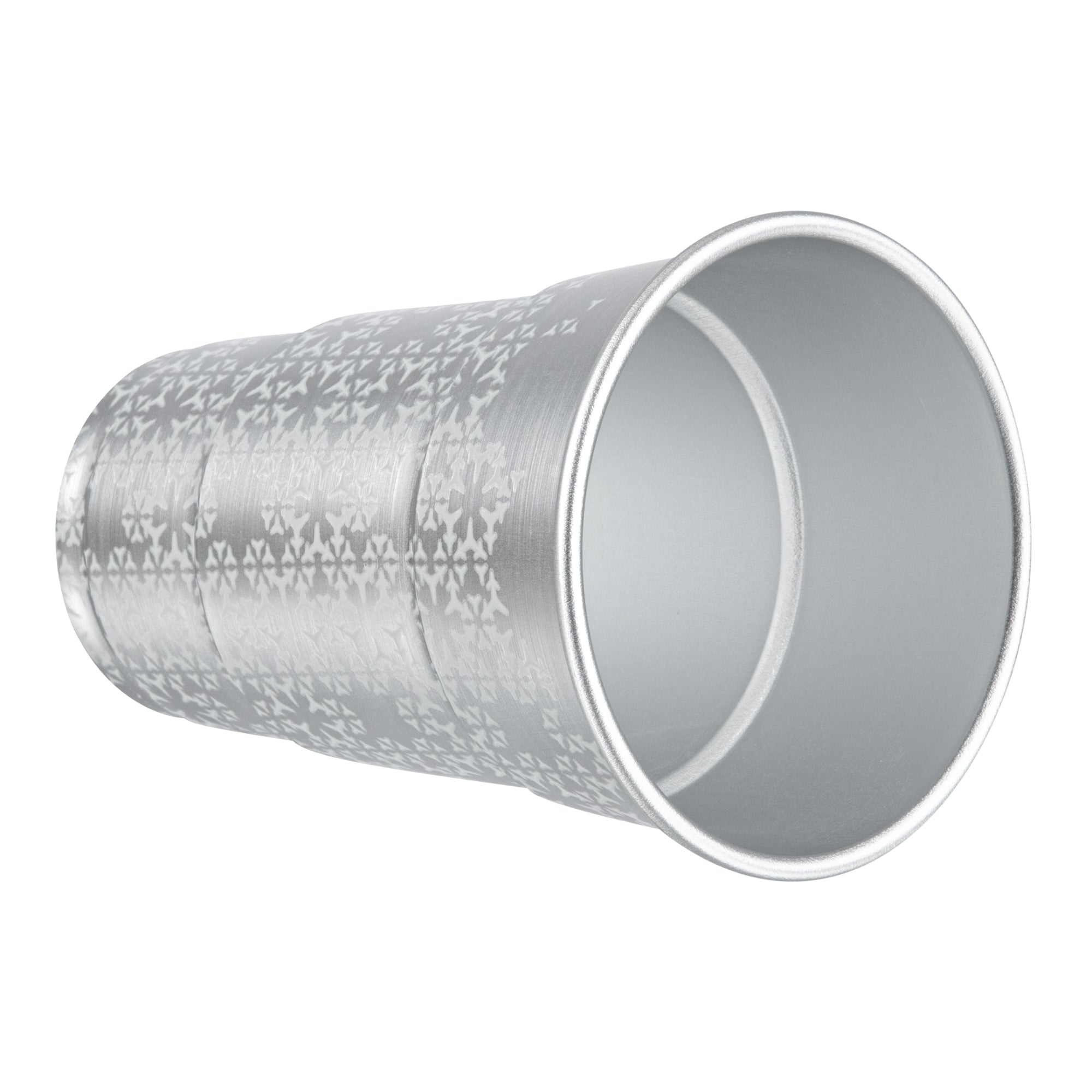 Saving Nature 20 oz Aluminum Color Changing Drinking Cup - 3 1/2'' x 3 1/2'' x 5 1/2'' - 4 count box