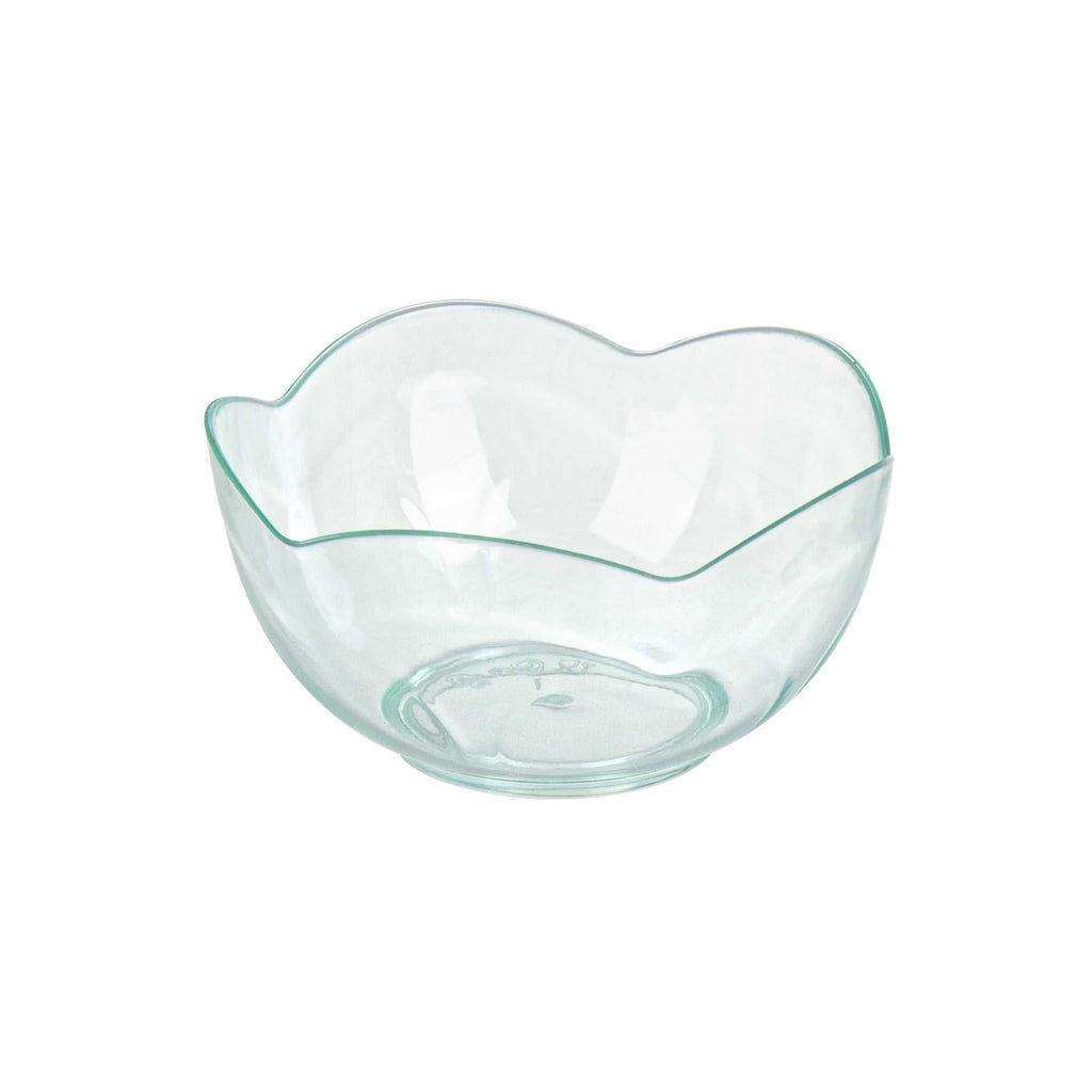 Mini Serve 2 oz Round Seagreen Plastic Le Fleur Cup - 2 1/4" x 1 1/2" x 1 1/4" - 100 count box
