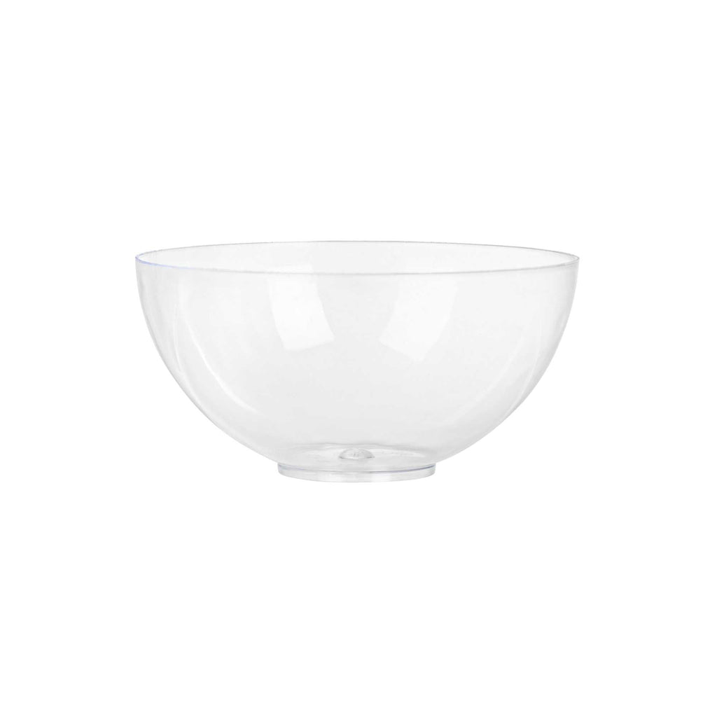 Mini Serve 3 oz Round Clear Plastic Balloon Bowl - 2 1/2" x 2 1/2" x 2 1/2" - 100 count box